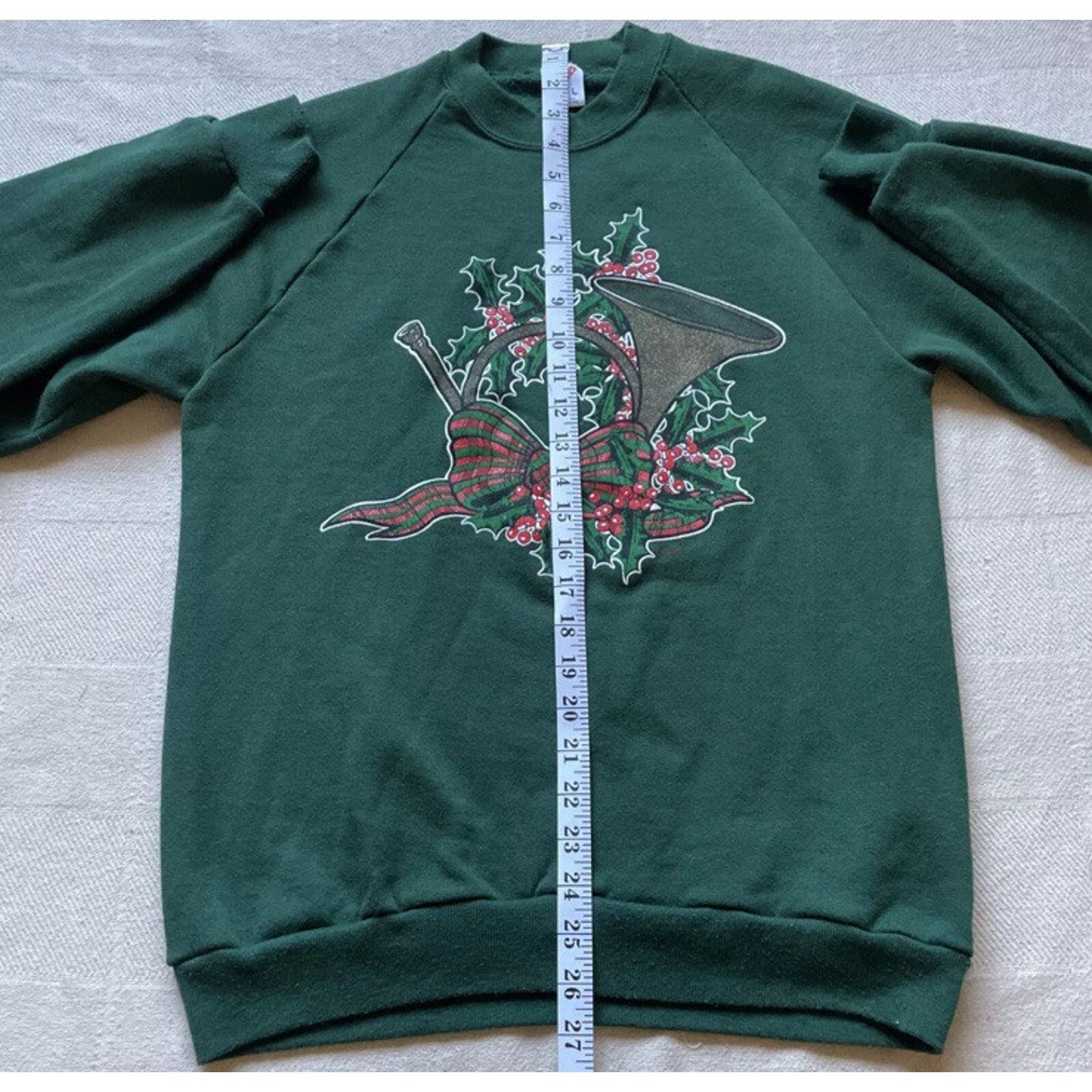Jerzees Jerzees Pullover Sweater Womens Large Christmas Tassel Horn Size US L / EU 52-54 / 3 - 3 Thumbnail