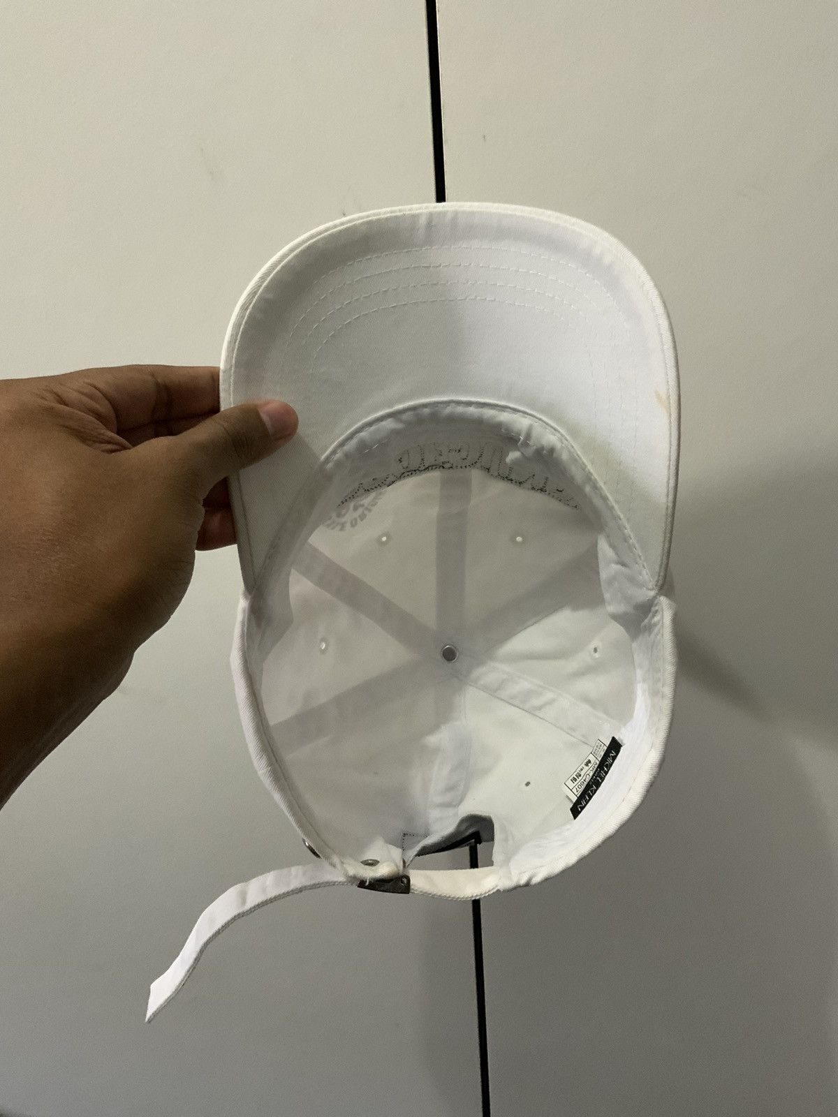 Michel Klein Profound Michel Klein Paris White Hat Cap Size ONE SIZE - 7 Thumbnail