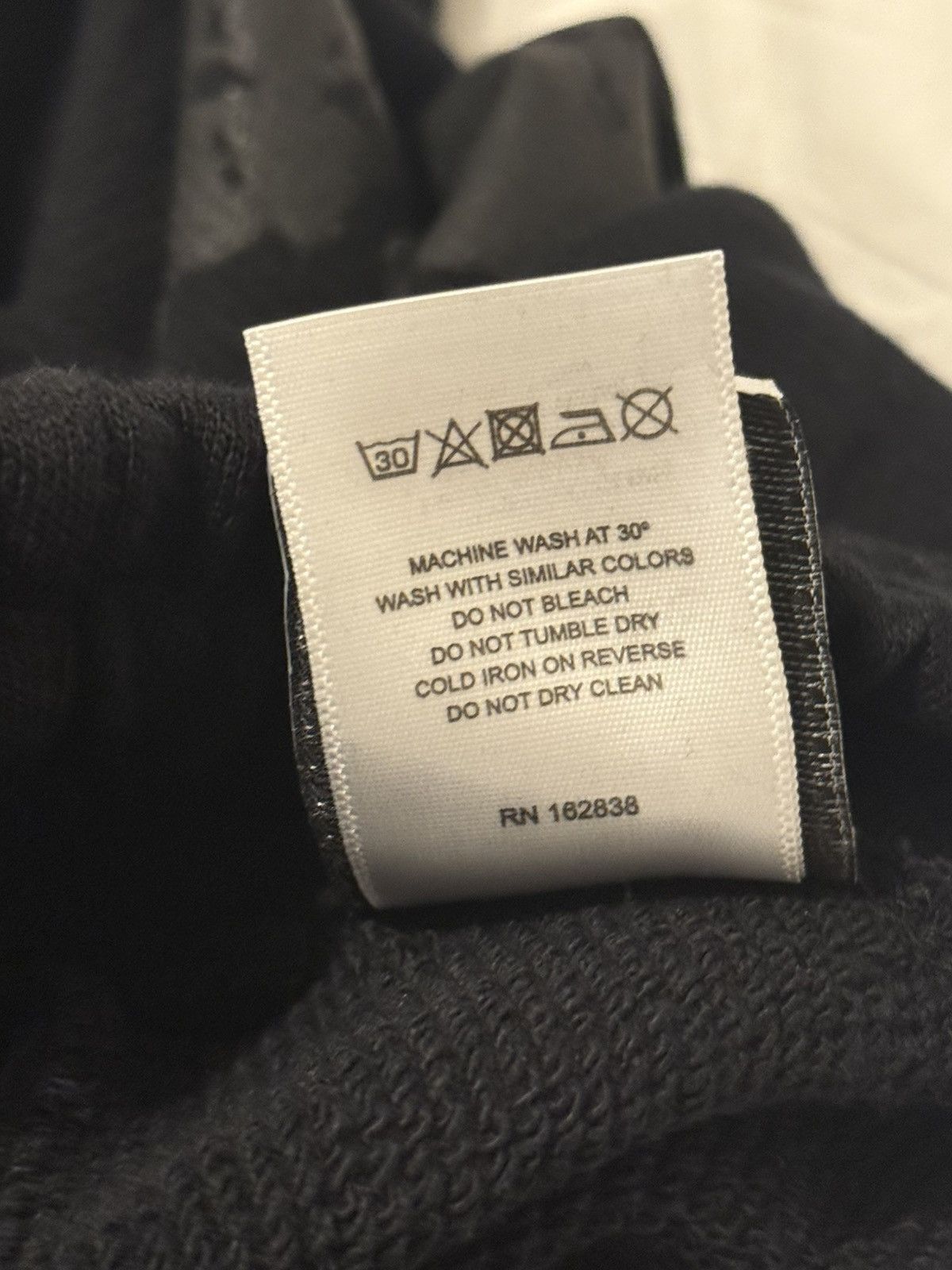 DENIM TEARS Denim Tears Cotton Wreath Black Joggers Size L Size US 34 / EU 50 - 7 Thumbnail