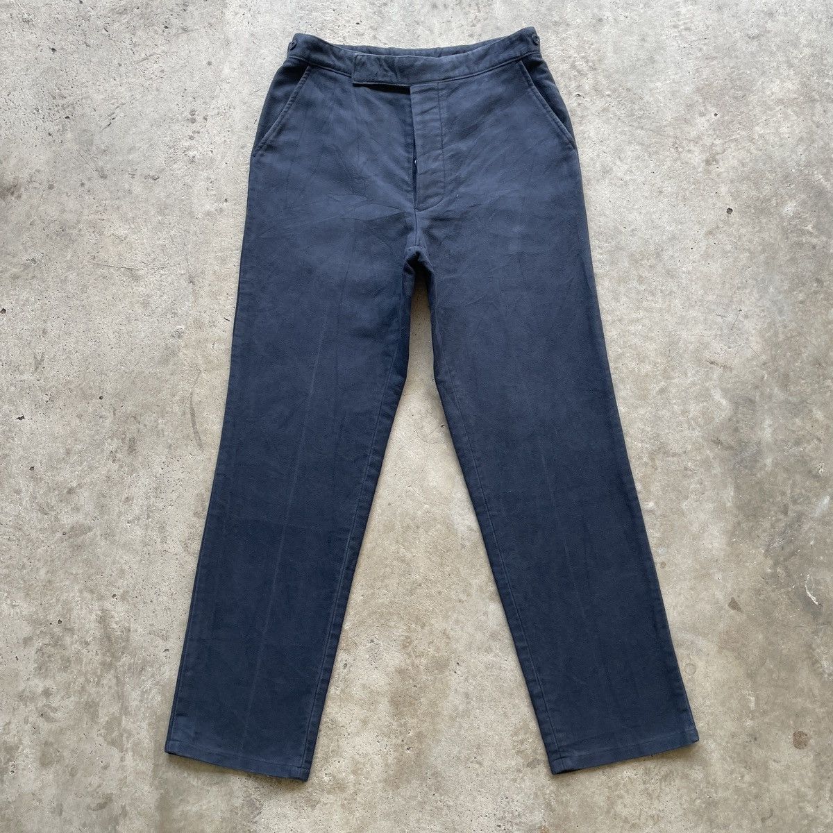 Hackett Vintage Hackett Faded Trousers Casual Pants Fly Button W28 Size US 28 / EU 44 - 1 Thumbnail