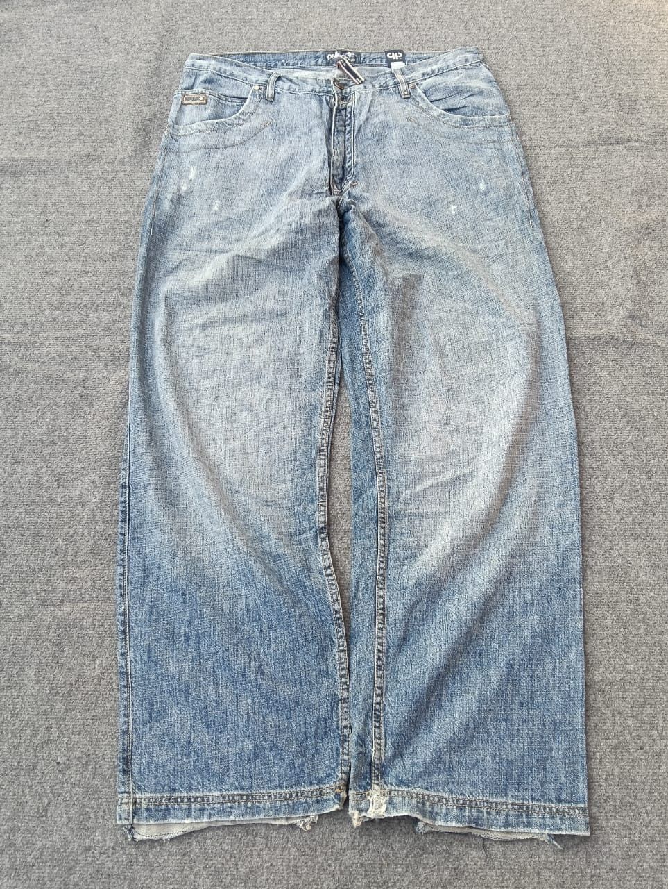 Pelle Pelle Pelle Pelle Marc Buchanan Baggy Denim Jeans Light Wash. Size US 38 / EU 54 - 2 Thumbnail