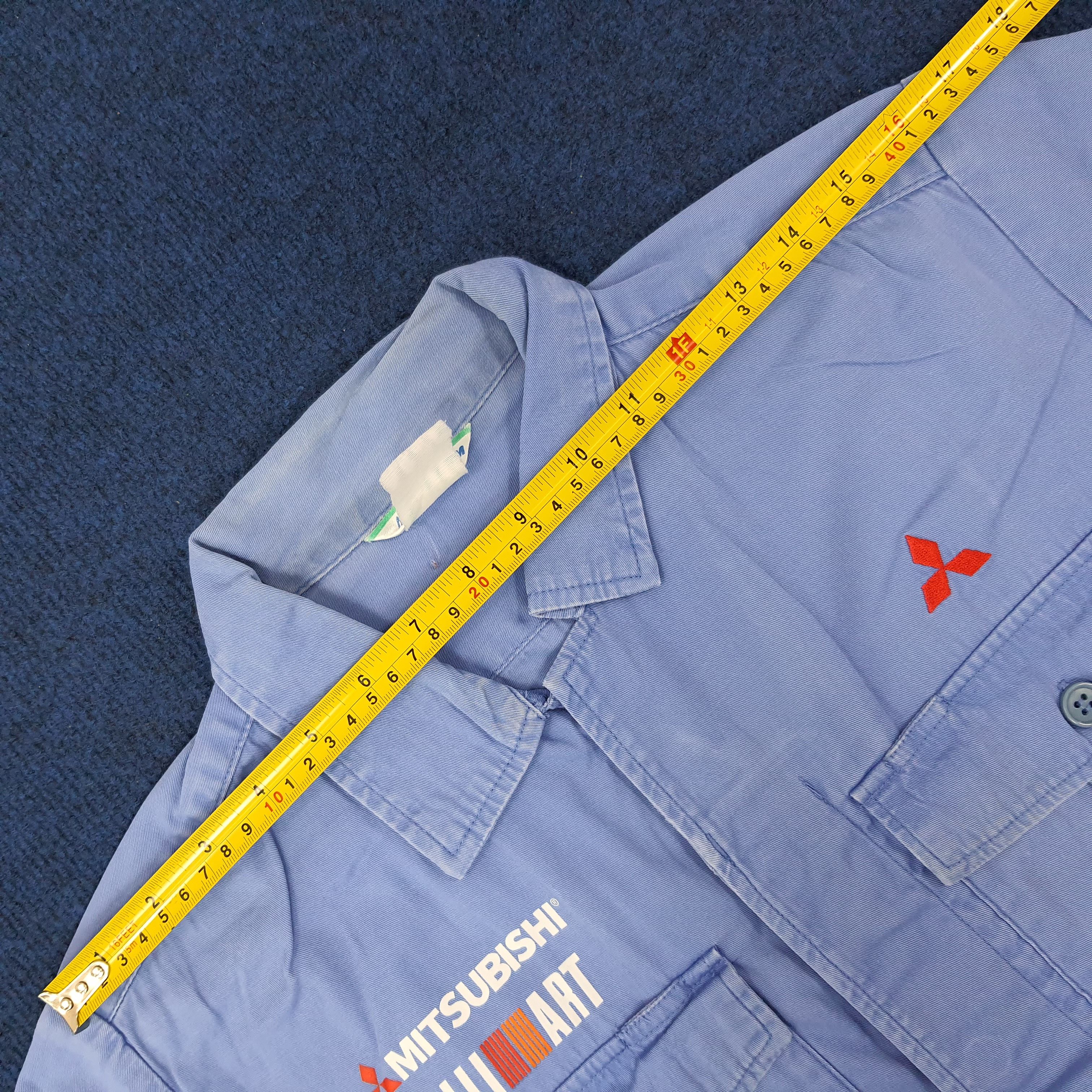 Japanese Brand × Vintage Vintage Mitsubishi RalliArt Japan Motorsports Jacket C222N18 Size US S / EU 44-46 / 1 - 8 Thumbnail