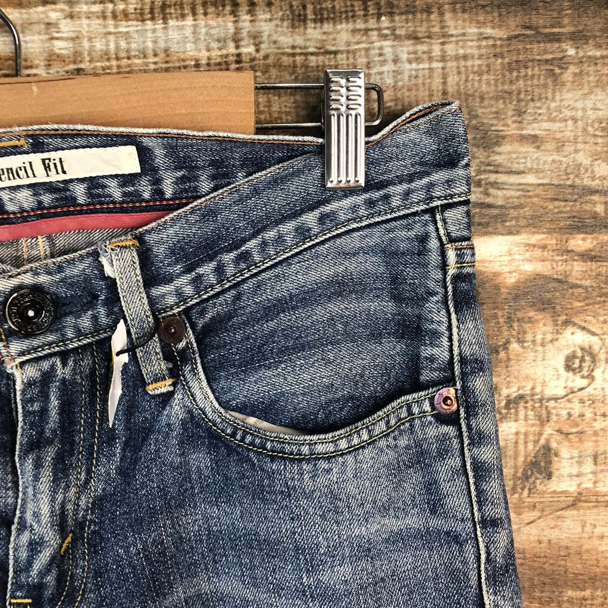 Levi's Levis Blue Distressed Denim Pants #A2076 Size US 29 - 8 Thumbnail
