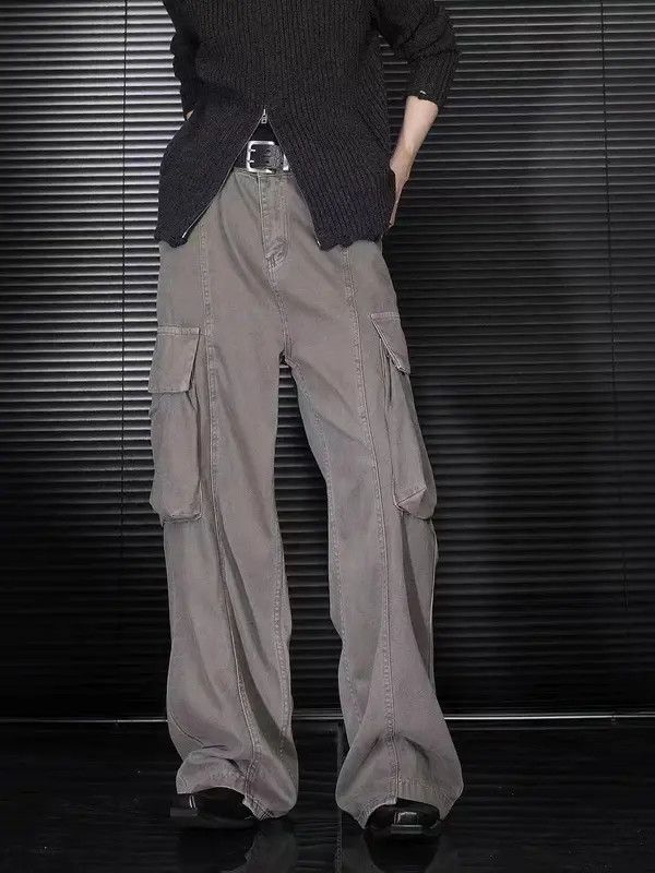 Japanese Brand VIBE High street retro patchwork baggy overalls Size US 34 / EU 50 - 8 Thumbnail