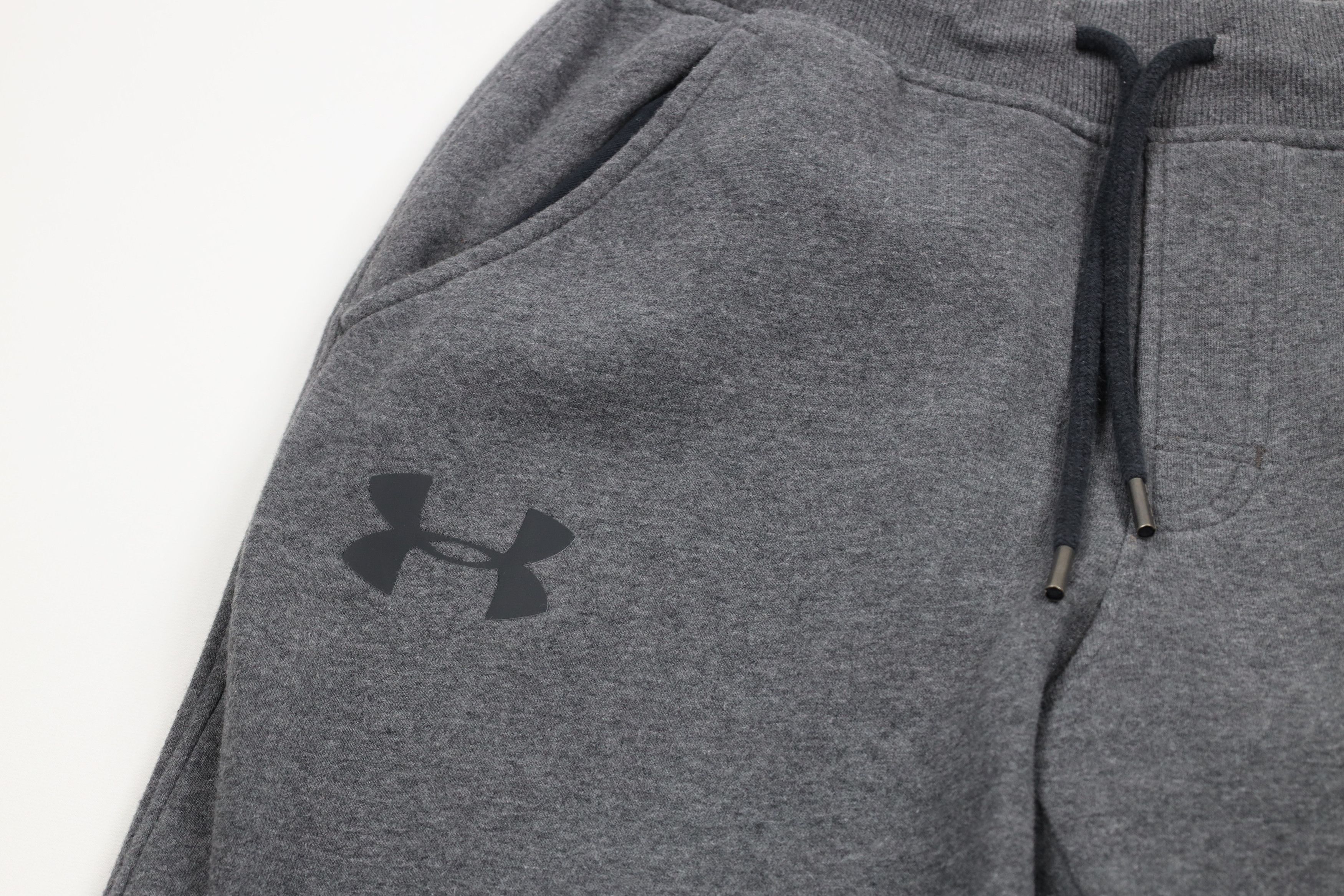 Under Armour × Vintage Under Armour Loose Fit Cuffed Sweatpants Joggers Gray Size US 34 / EU 50 - 5 Thumbnail