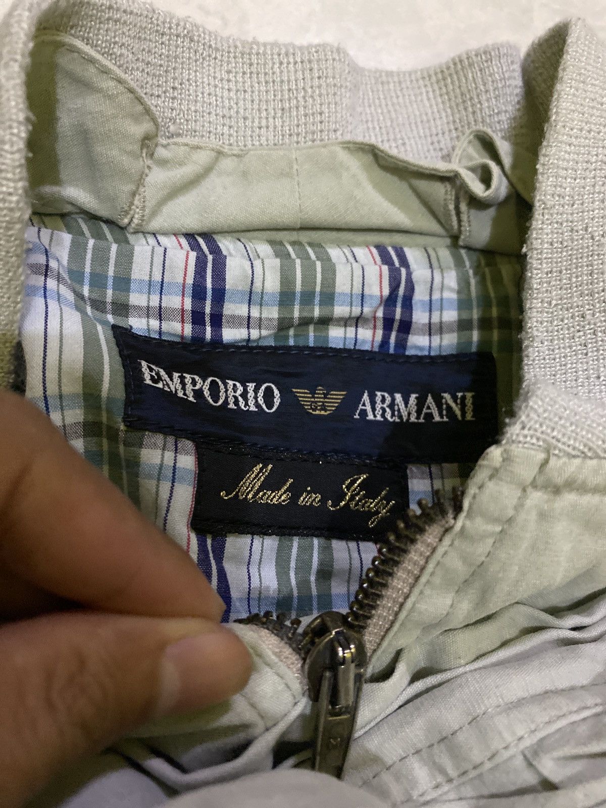Emporio Armani cropped bomber vintage giorgio armani Size US S / EU 44-46 / 1 - 3 Thumbnail