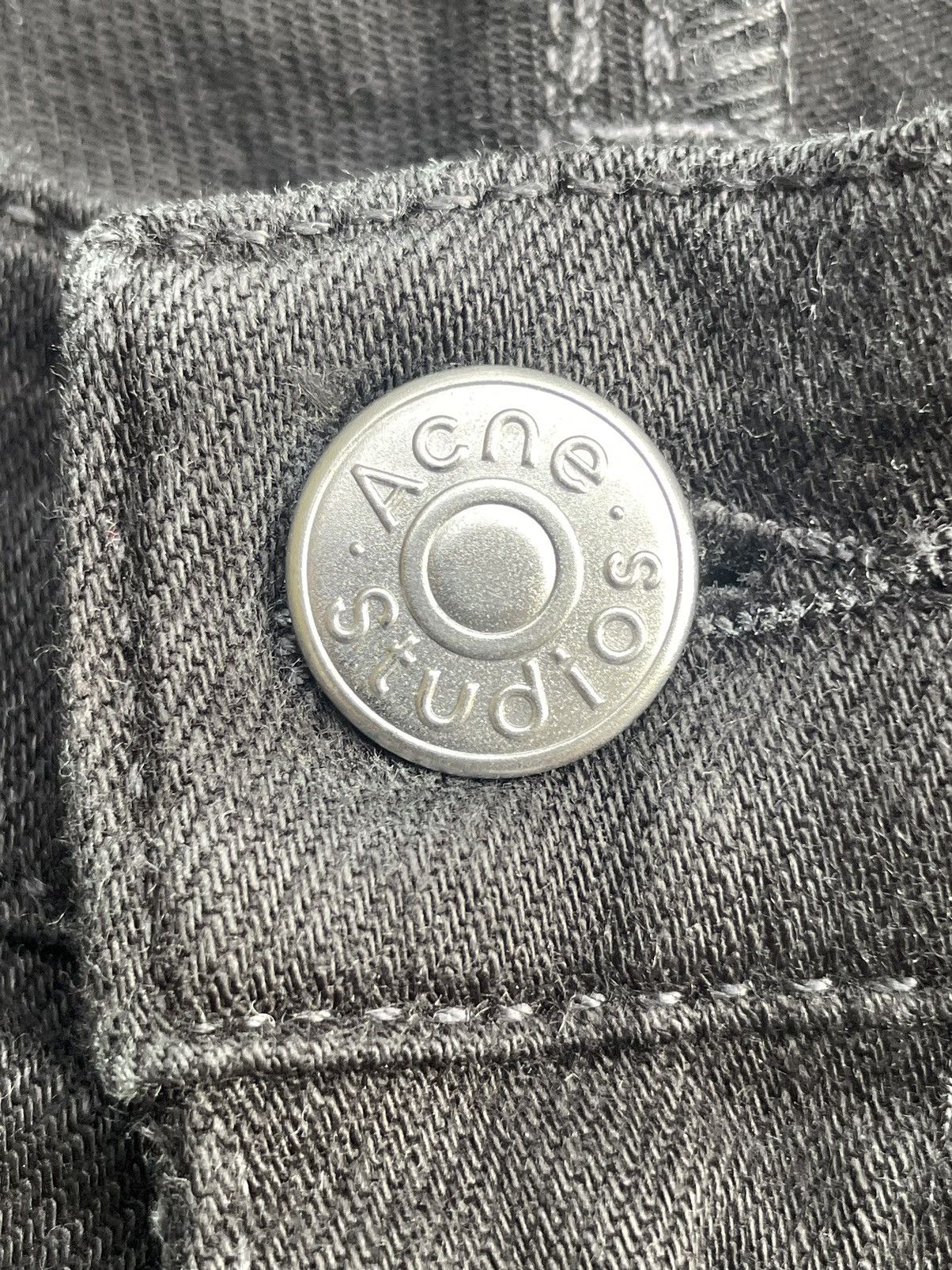 Acne Studios Acne Studios Max Stay Black Denim Size US 30 / EU 46 - 21 Thumbnail