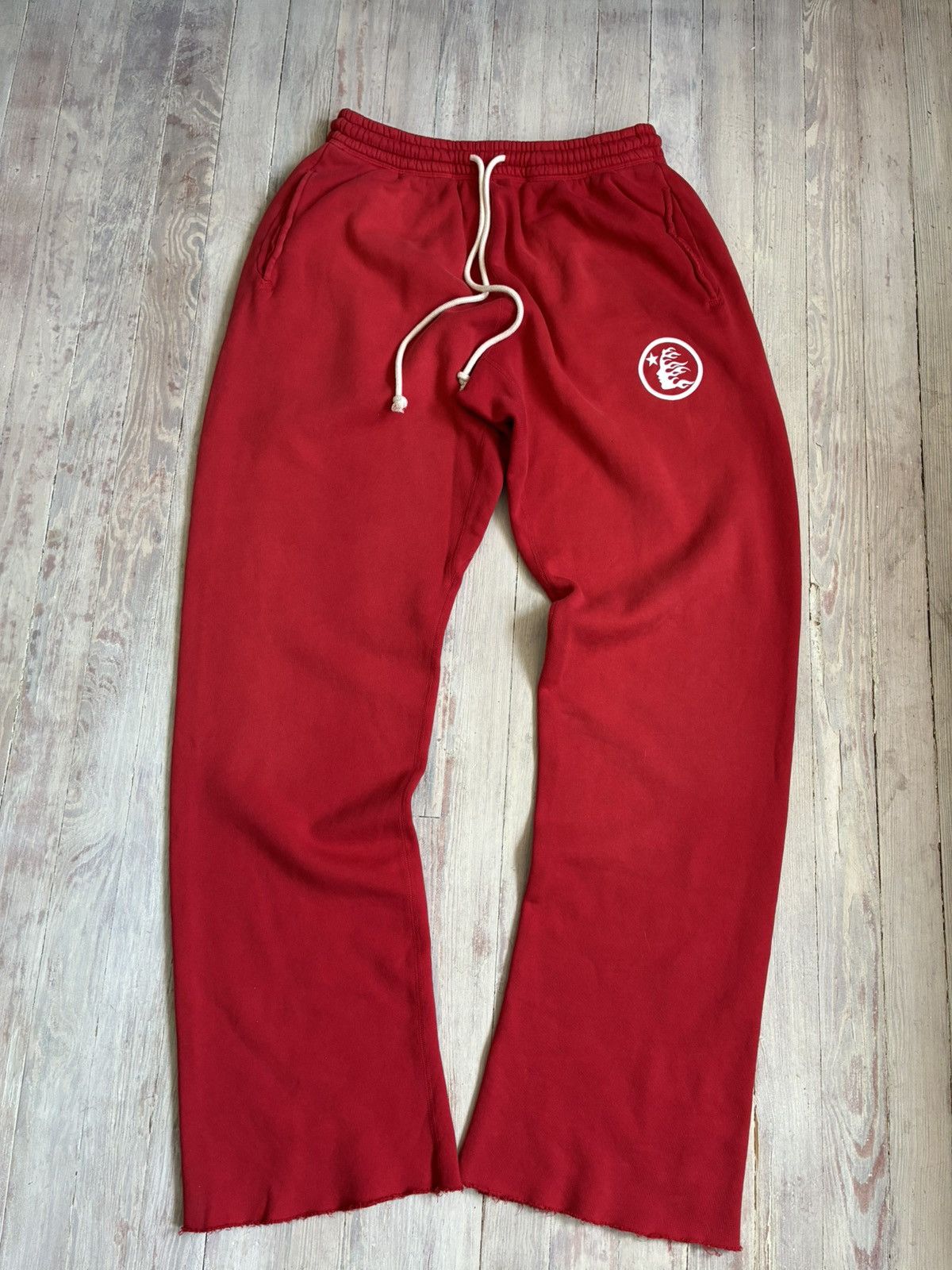 HELLSTAR Hellstar Uniform Red Sweatpants XL Size US 36 / EU 52 - 1 Thumbnail