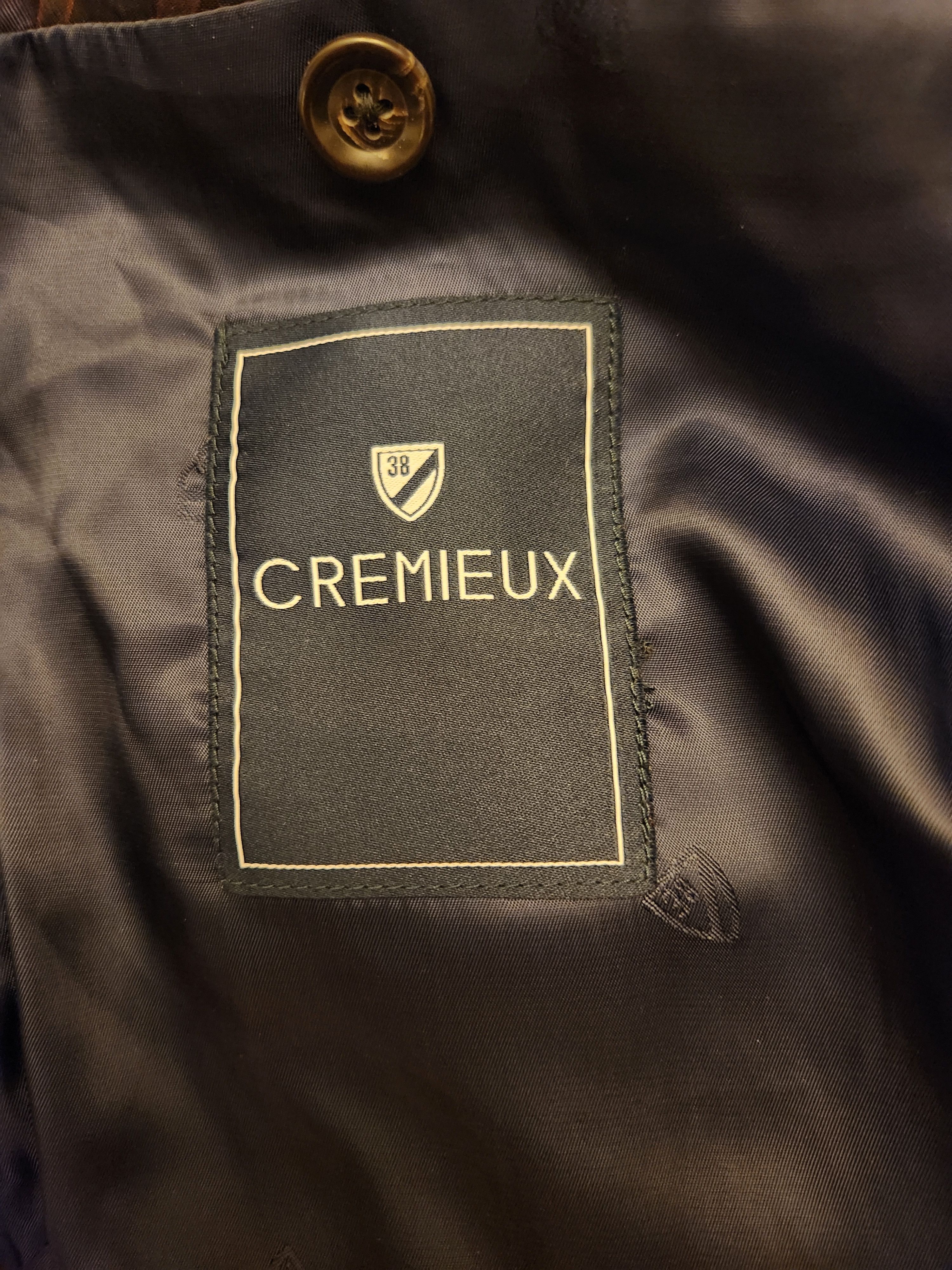 Cremieux NWOT Men's Wool Blend Dark Gray Overcoat Size US XXL / EU 58 / 5 - 4 Thumbnail