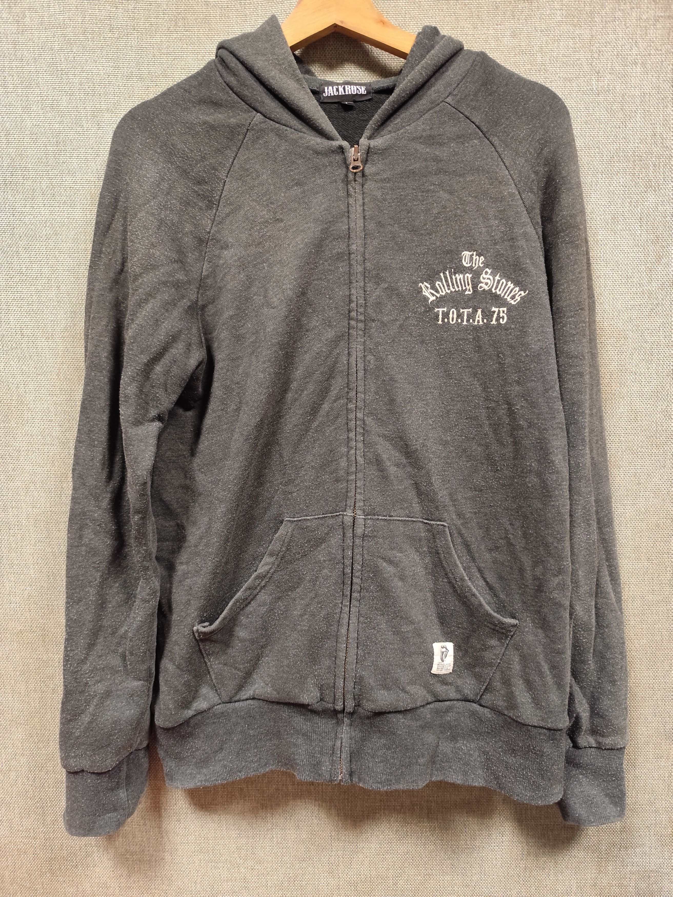 JACKROSE × Japanese Brand × The Rolling Stones Jack rose x the rolling stones swarovski hoodie Size US M / EU 48-50 / 2 - 2 Thumbnail