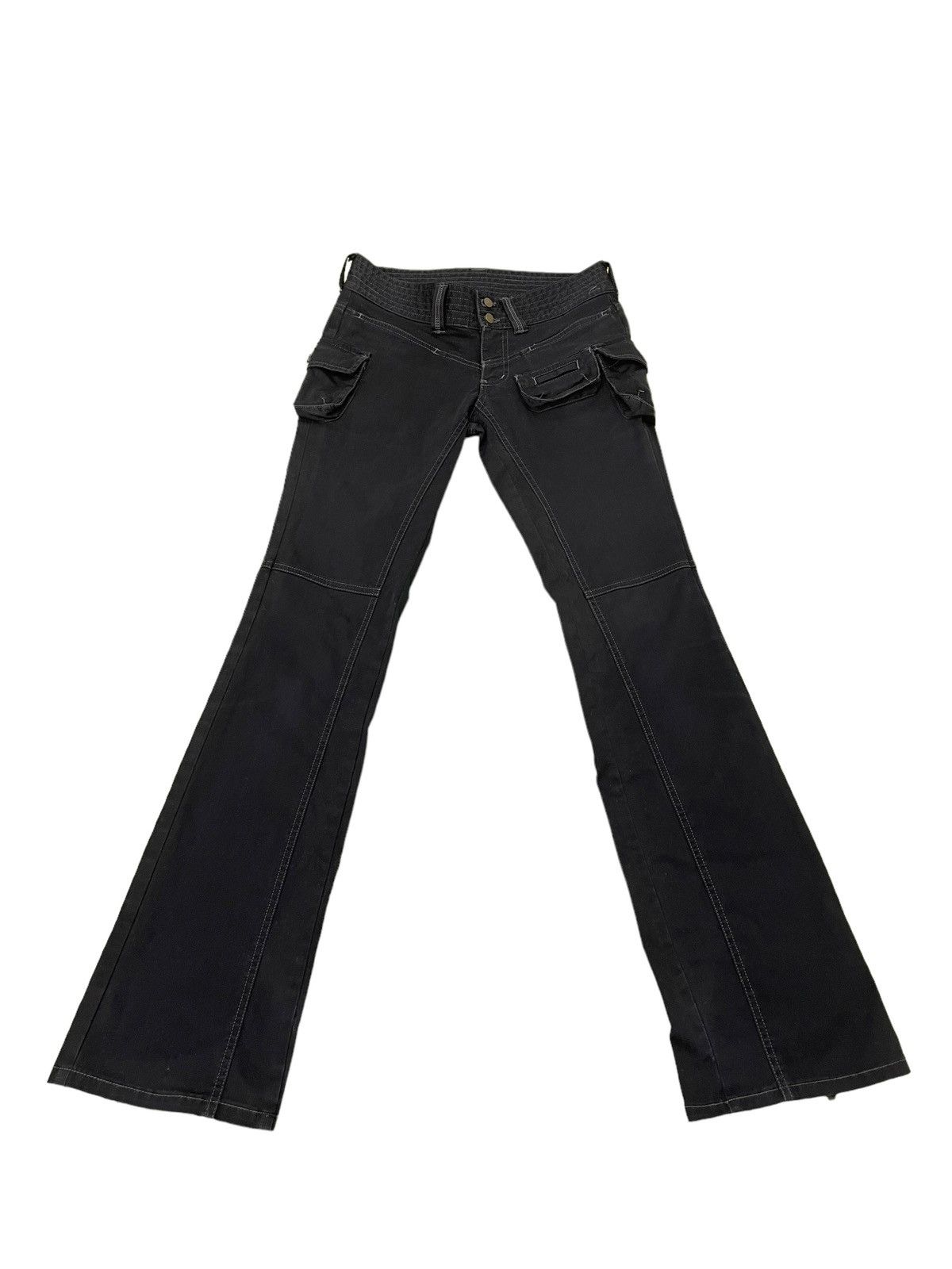 Tornado Mart Flare Jeans Tornado Mart Stretch Boot Cut 8🟦8 Size US 29 - 2 Thumbnail