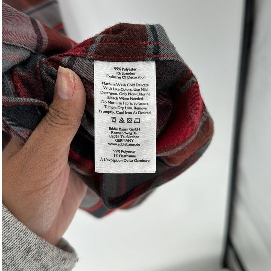Eddie Bauer Eddie Bauer Classic Fit Flannel Buffalo check size LT Size US L / EU 52-54 / 3 - 6 Thumbnail