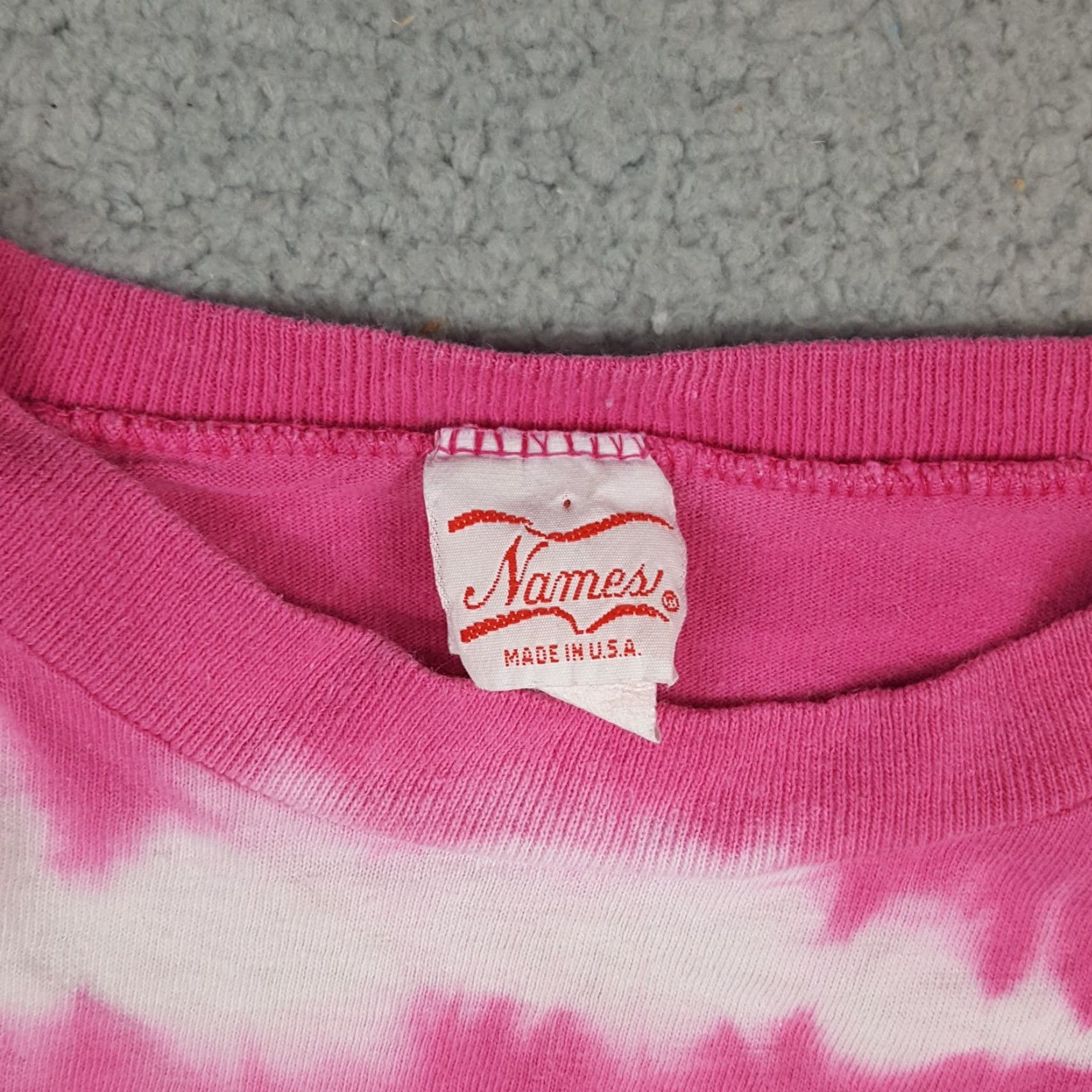 Vintage Vintage 80s Pink Tie-Dye T-Shirt Women's XS Hippie Retro Music Festival Summer Casual Made in USA Size XS / US 0-2 / IT 36-38 - 3 Thumbnail