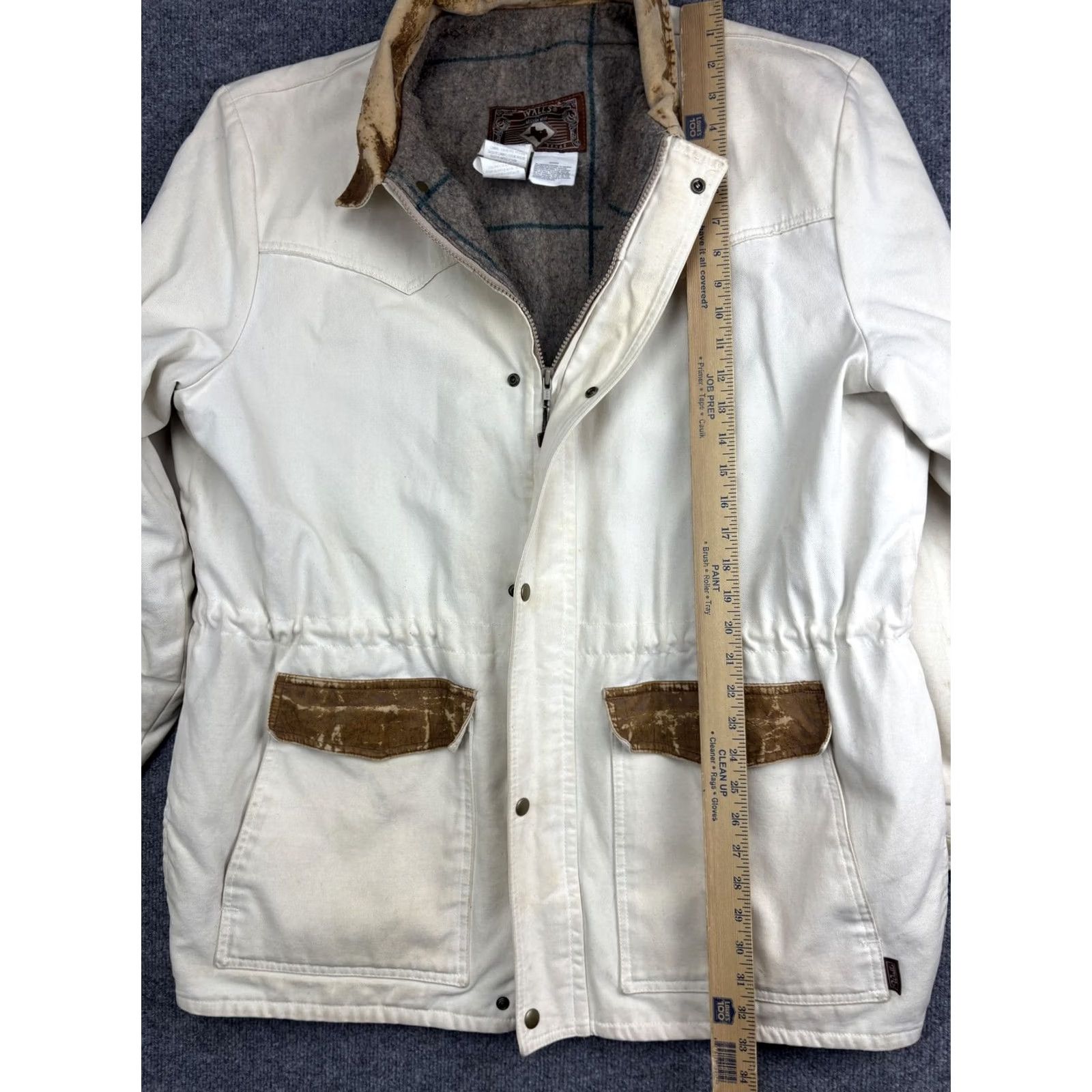 Walls VINTAGE Walls Western Wear Jacket Mens XL White Canvas Lined Parka USA Workwear Size US XL / EU 56 / 4 - 6 Thumbnail