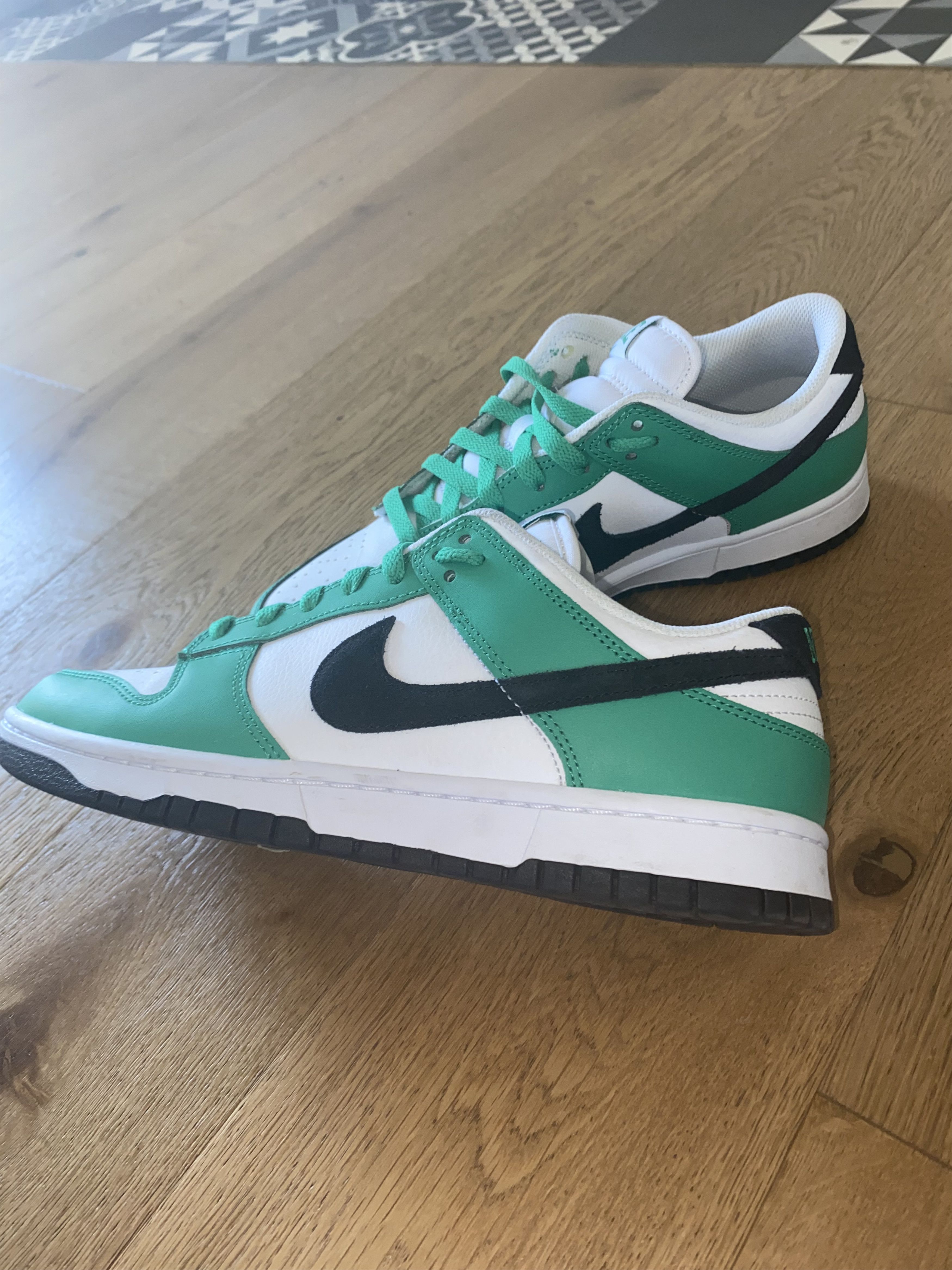 Nike Nike Dunk Low Celtic Size US 9.5 / EU 42-43 - 5 Thumbnail
