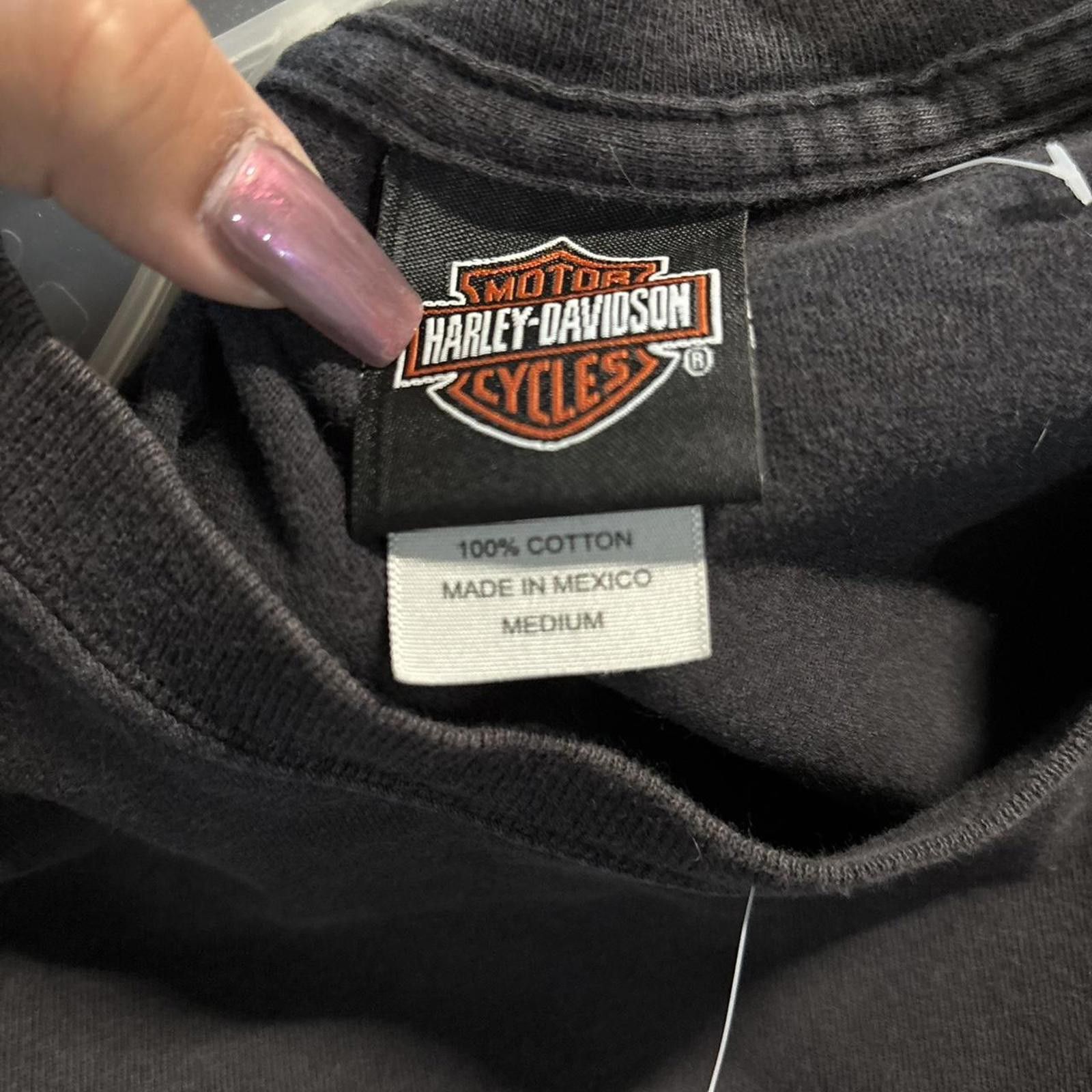 Harley Davidson Harley Davidson Men's Black Tshirt Size US M / EU 48-50 / 2 - 3 Thumbnail