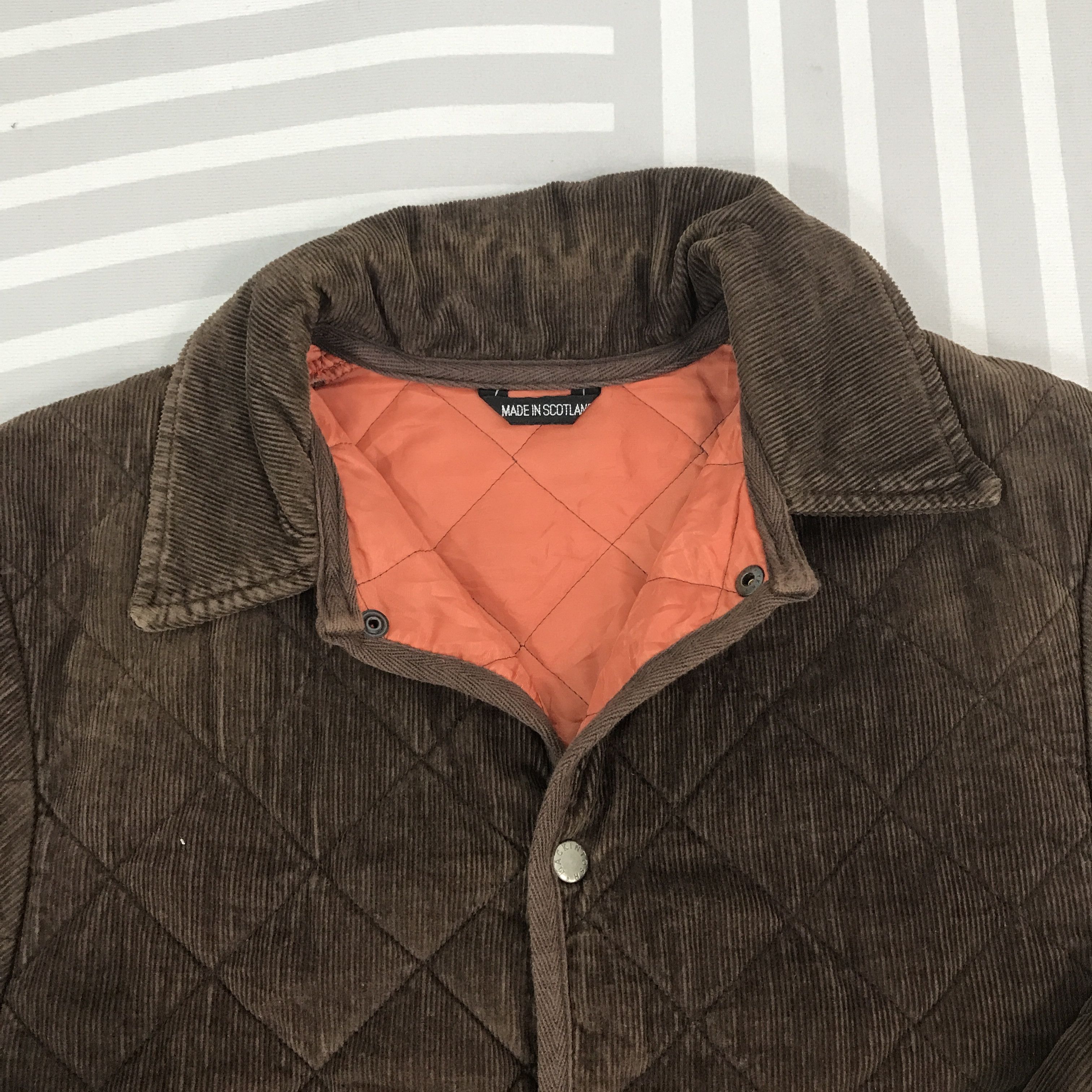 Mackintosh Vintage Mackintosh corduroy snap button Jacket Size US L / EU 52-54 / 3 - 8 Thumbnail