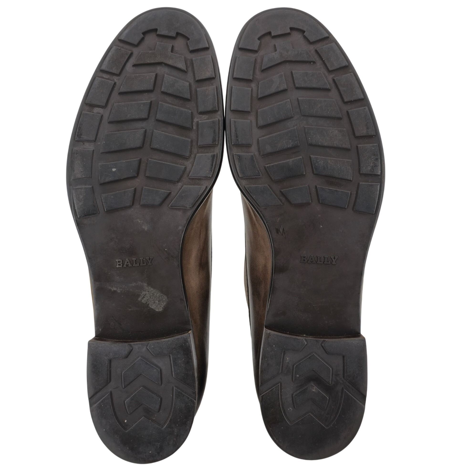 Bally Bally Switzerland Burnished Brown Leather Dress Shoes Men 12 Size US 12 / EU 45 - 3 Thumbnail