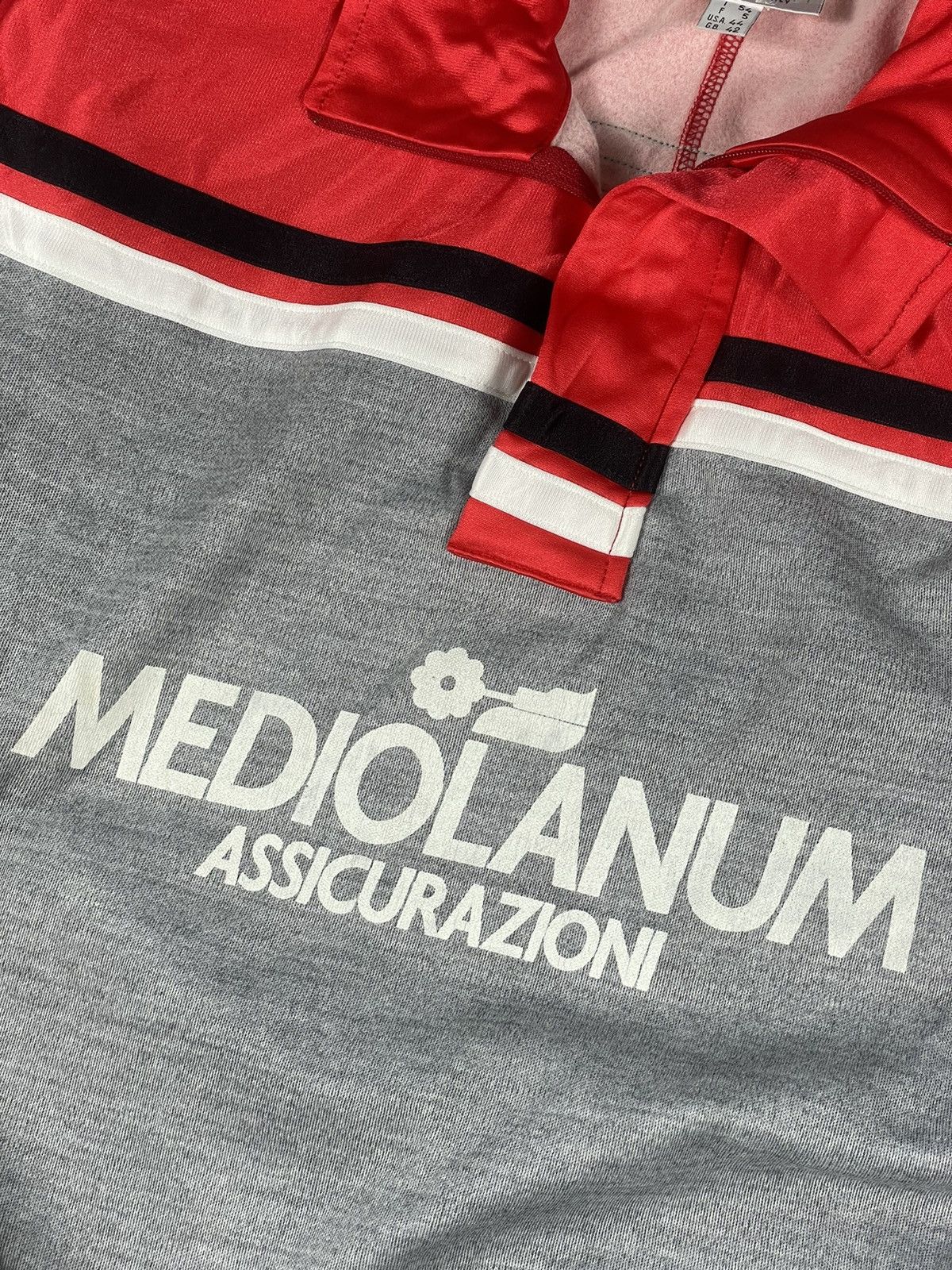 Kappa 1988/89 AC Milan Kappa Set rare soccer jersey track vintage Size US L / EU 52-54 / 3 - 6 Thumbnail