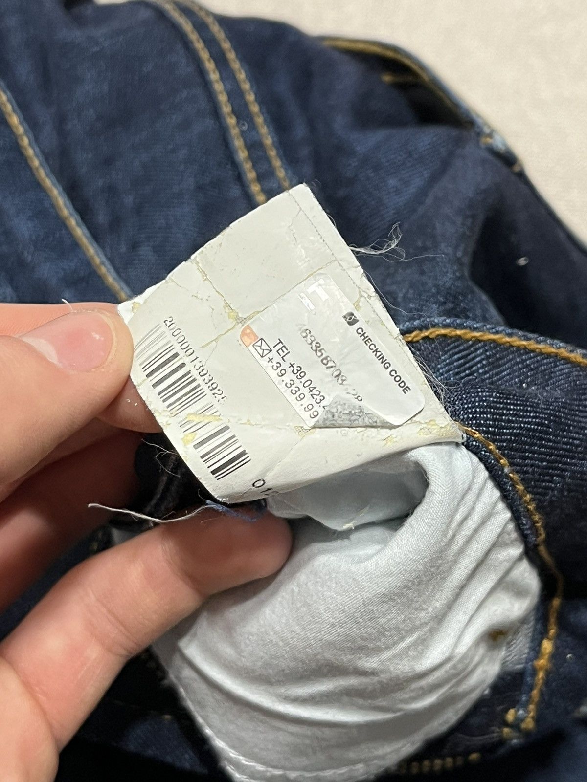 Roberto Cavalli Roberto Cavalli Just Class Womens Jeans Blue Vintage Denim Size 30" / US 8 / IT 44 - 14 Thumbnail