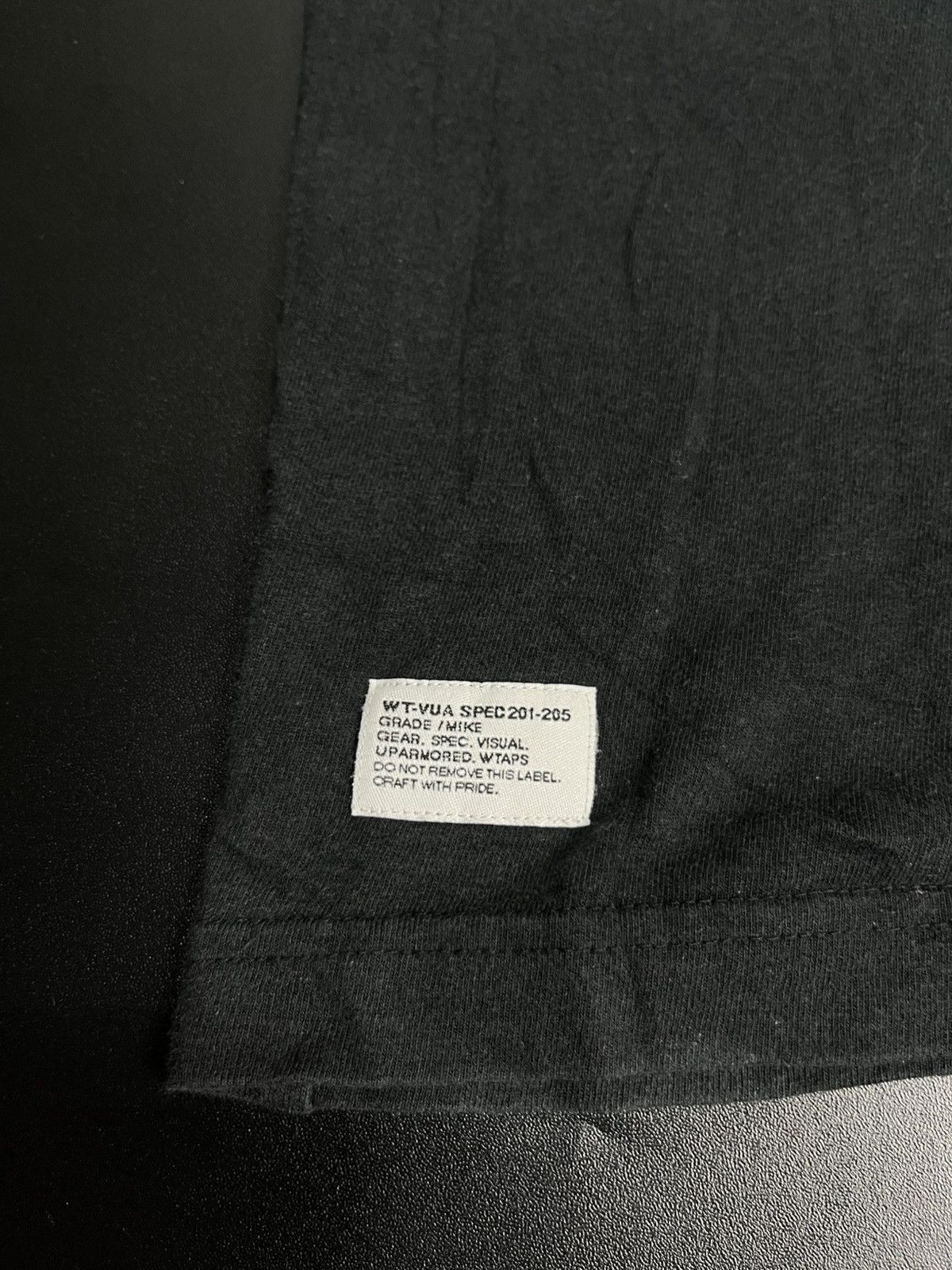 Hysteric Glamour × Japanese Brand × Wtaps Japanese Wtaps Pocket black tees Size US M / EU 48-50 / 2 - 3 Thumbnail