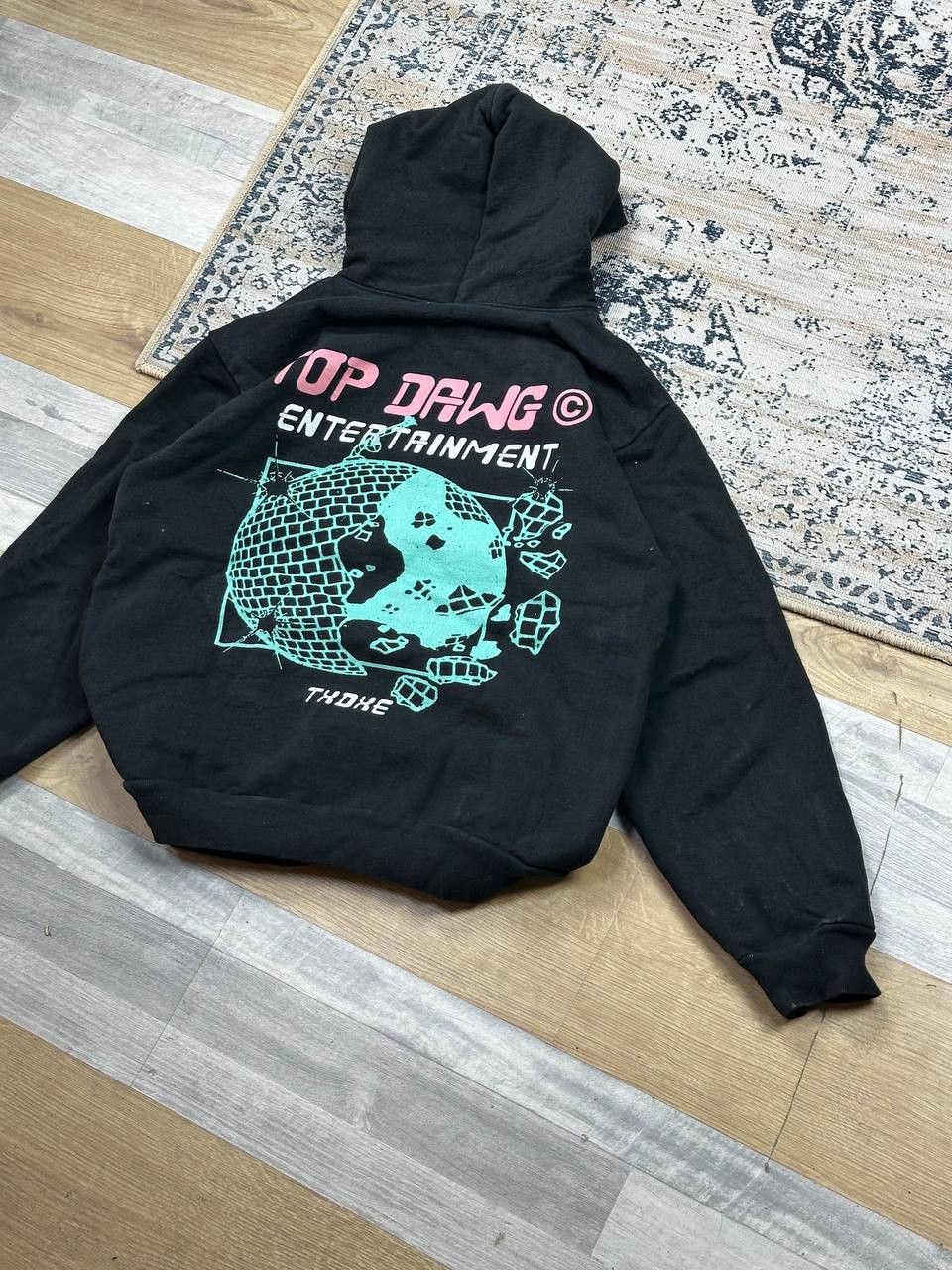 Top Dawg Entertainment RARE Top Dawg Ent TDE Hip Hop Heavyweight Baggy Hoodie Size US M / EU 48-50 / 2 - 7 Thumbnail