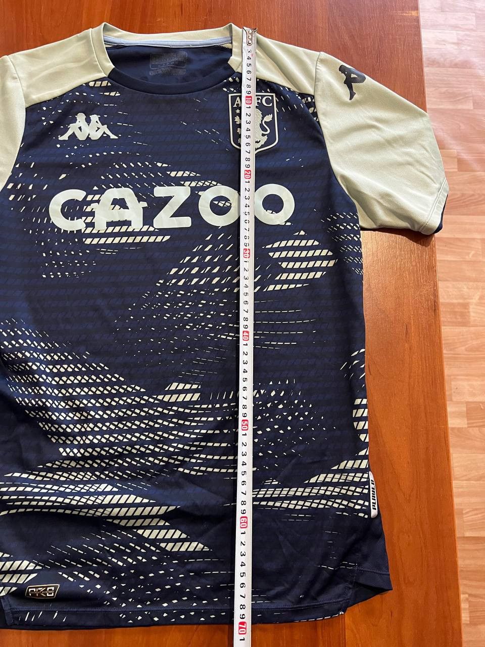 Kappa 2021/22 ASTON VILLA TRAINING SOCCER JERSEY FOOTBALL SHIRT L Size US L / EU 52-54 / 3 - 13 Thumbnail