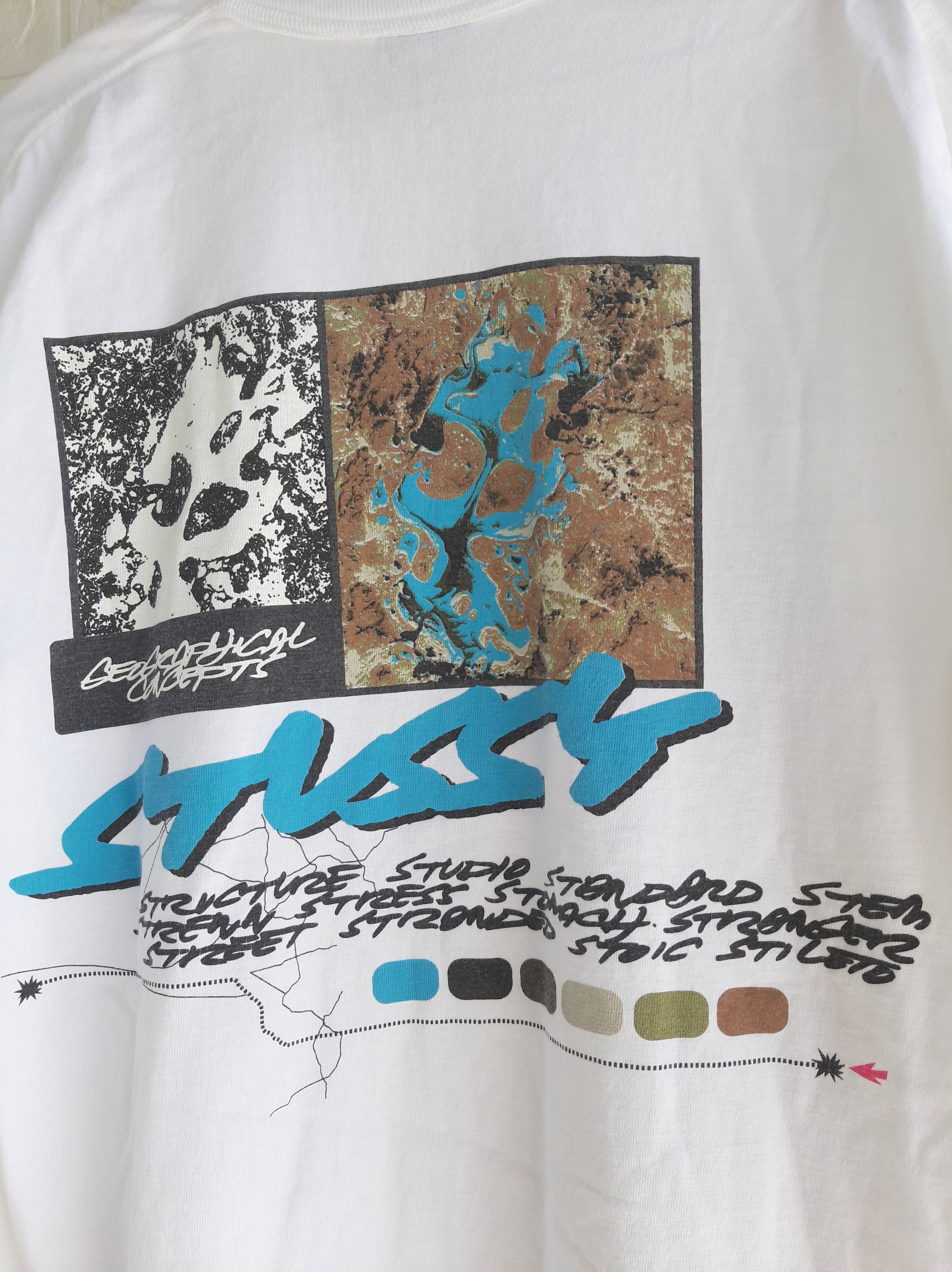 Futura × Stussy Vintage Y2k Stussy X Futura Lab Longsleeve T shirt Size US M / EU 48-50 / 2 - 6 Thumbnail