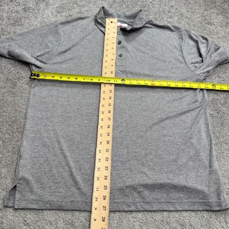 Vintage Grand Slam Polo Shirt Mens Large Gray Short Sleeve Active Golf Performance NWOT Size US L / EU 52-54 / 3 - 7 Thumbnail