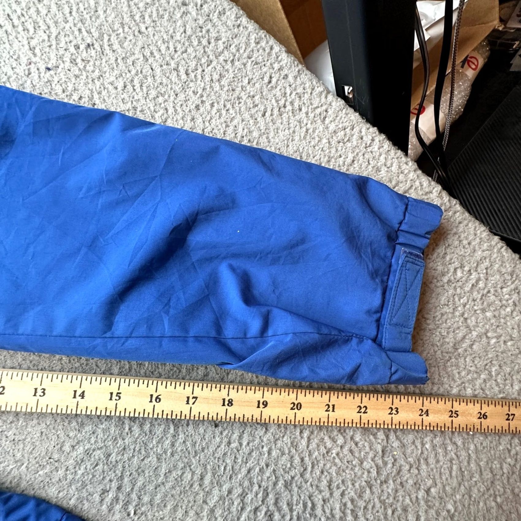 Obermeyer VINTAGE Obermeyer 1/2 Zip Anorak Windbreaker Jacket Men XL Blue Hooded Hong Kong Size US XL / EU 56 / 4 - 6 Thumbnail