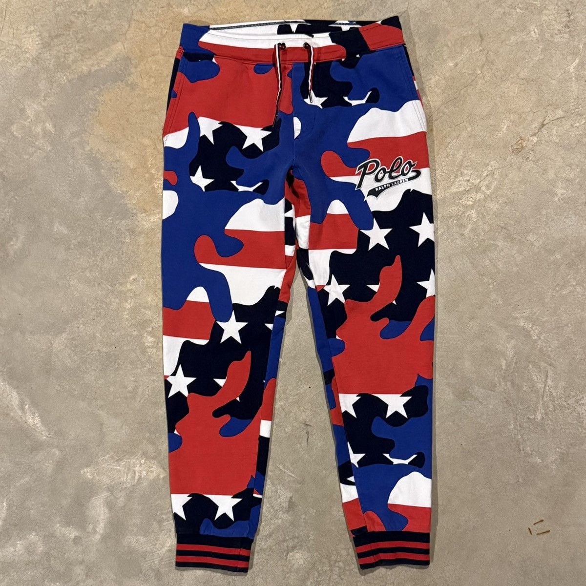 Polo Ralph Lauren Polo Ralph Lauren Stars and Stripes USA Camo Sweatpants Size US 30 / EU 46 - 1 Thumbnail