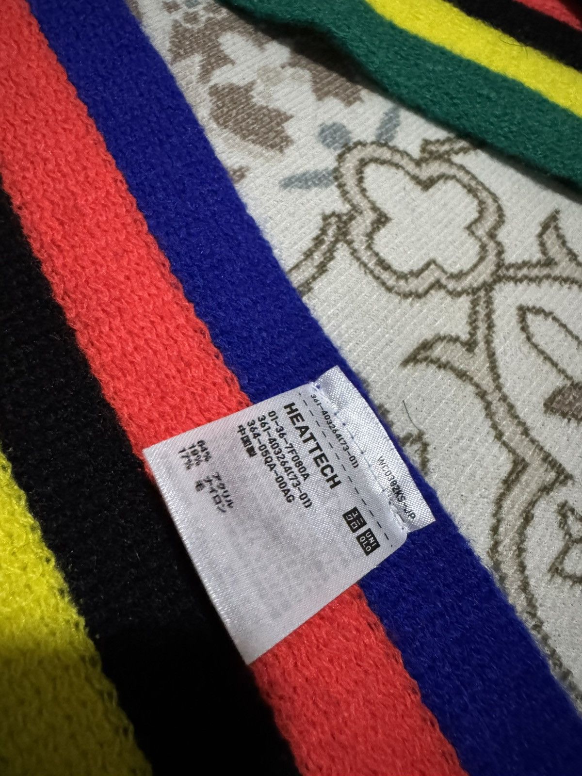 JW Anderson × Rainbow 🌈 Winter Session JW Anderson x Uniqlo Heattech Striped Scarf Size ONE SIZE - 4 Thumbnail