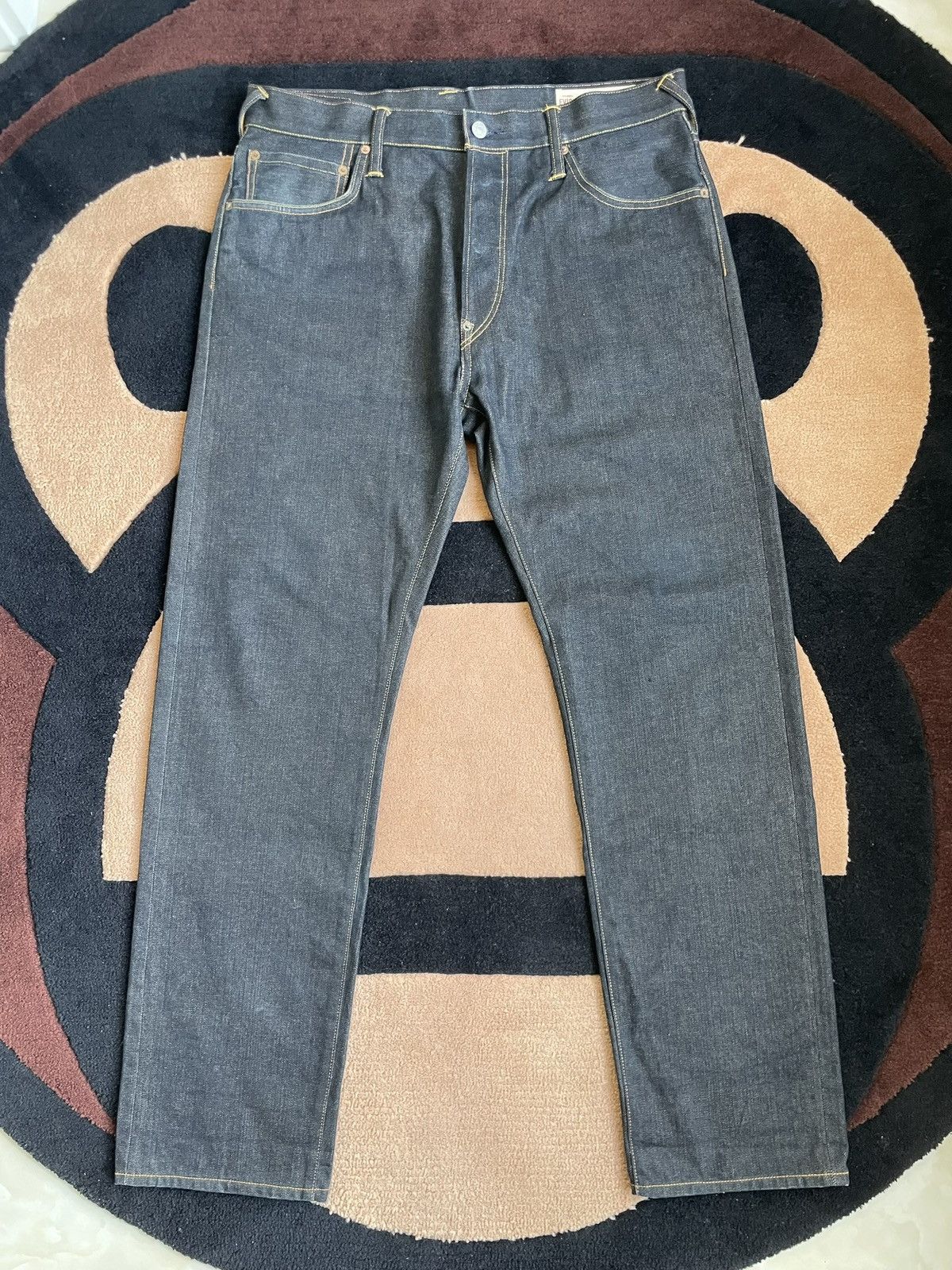 Evisu evisu golden daicock style denim jeans size：34x34 Size US 34 / EU 50 - 2 Thumbnail