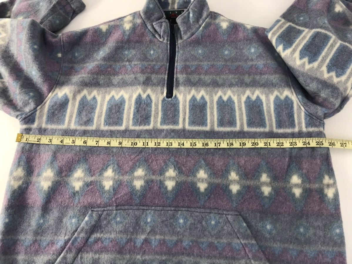 Japanese Brand Fine Star Classic Series Fleece Half Zip Jacket Aztec Color Size US XL / EU 56 / 4 - 8 Thumbnail