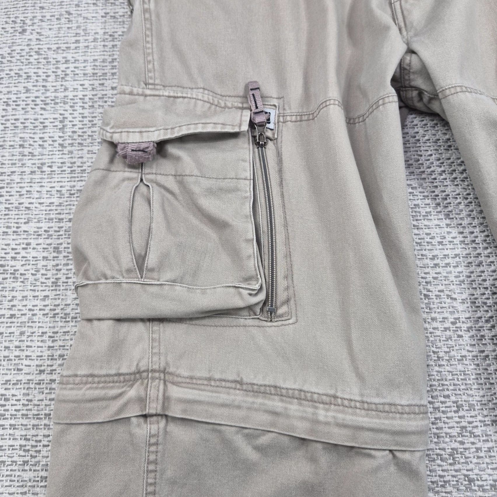 Vintage Paco Jeans Pants Mens 36x30 Cargo Convertible Relaxed Utility Skater T2K Pants Size US 36 / EU 52 - 5 Thumbnail