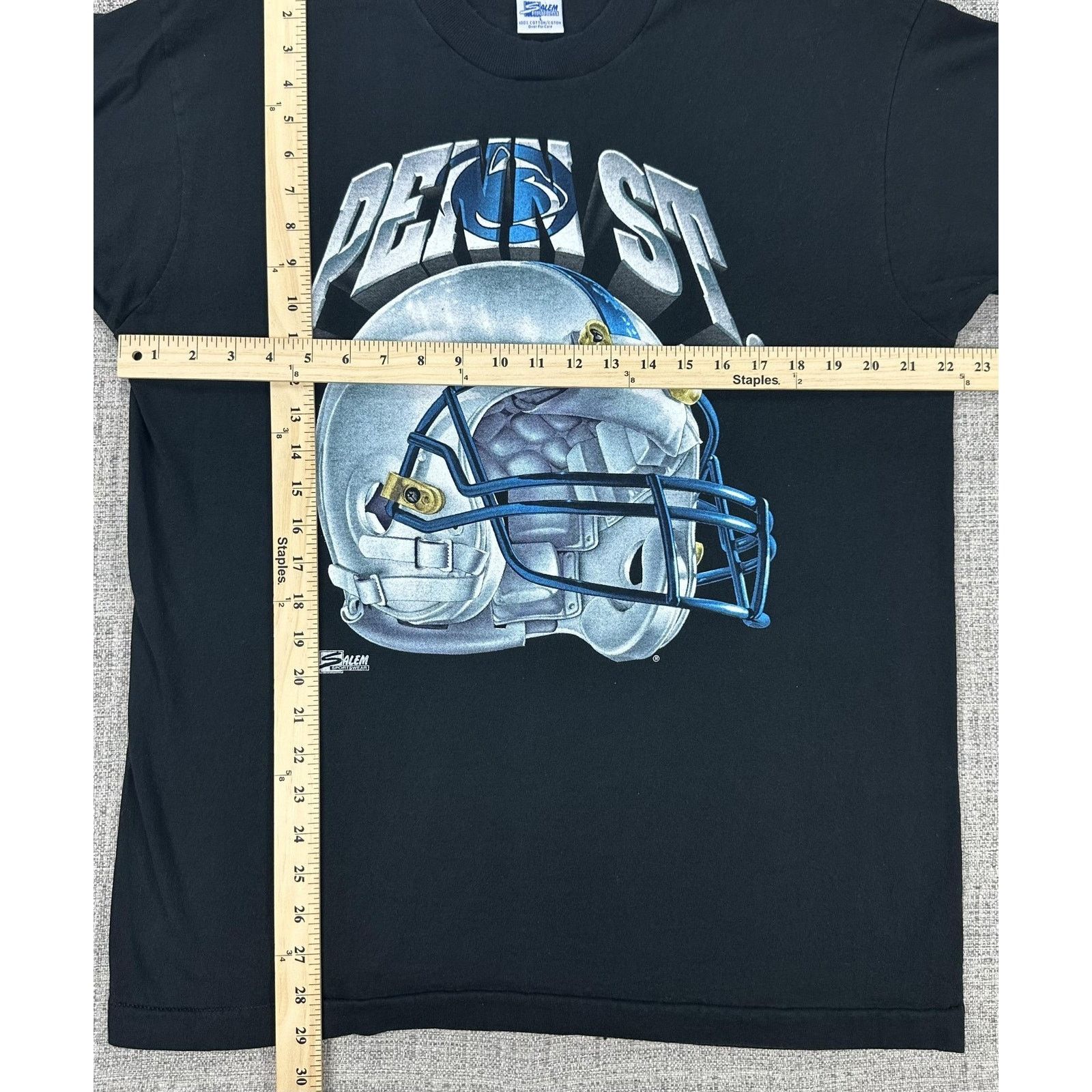 Salem Sportswear Penn State Nittany Lions Shirt Sz L Helmet NCAA Salem 90s Size US XL / EU 56 / 4 - 3 Thumbnail