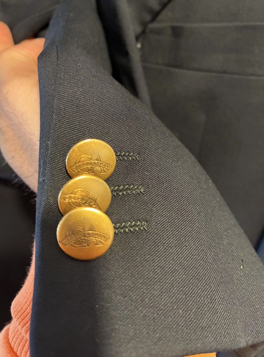Armani Collezioni Vintage Luxury pret-a-porter Giorgio Armani - le collezioni Size 52R - 3 Thumbnail