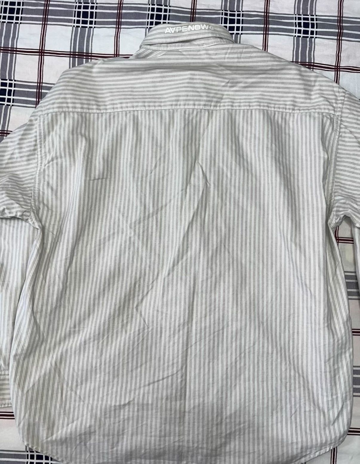 Bape Bape OG Nigo Era Long-Sleeve Striped Shirt Size US L / EU 52-54 / 3 - 9 Thumbnail