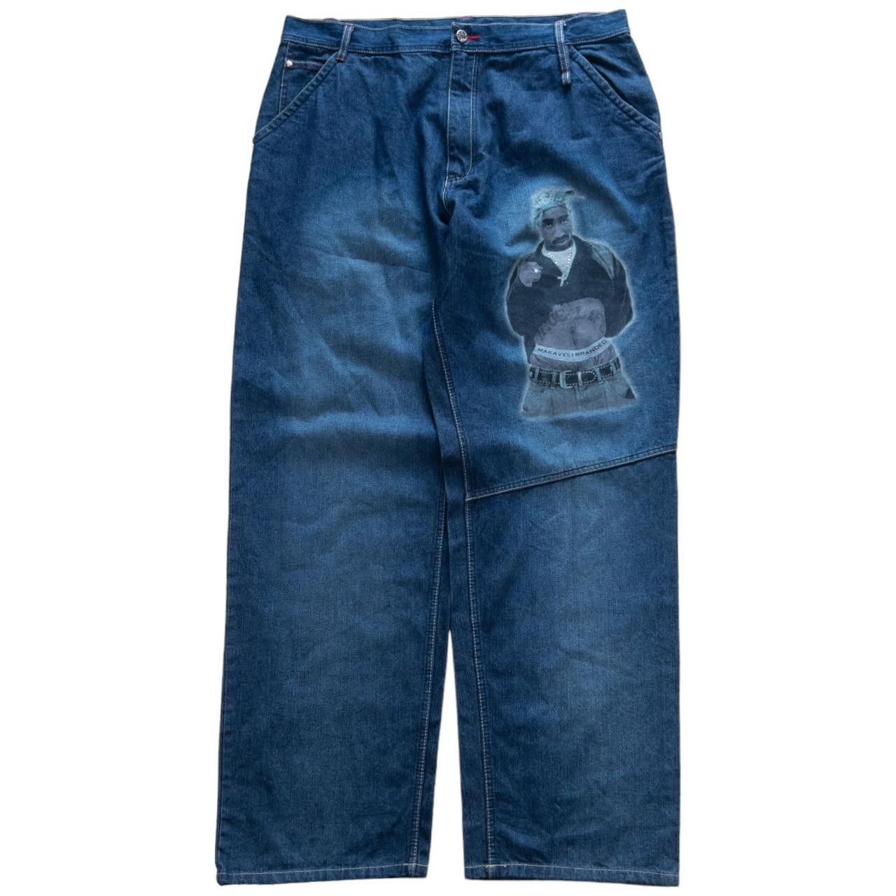 Other Vintage Tupac Jeans Size W38 Size US 38 / EU 54 - 1 Thumbnail