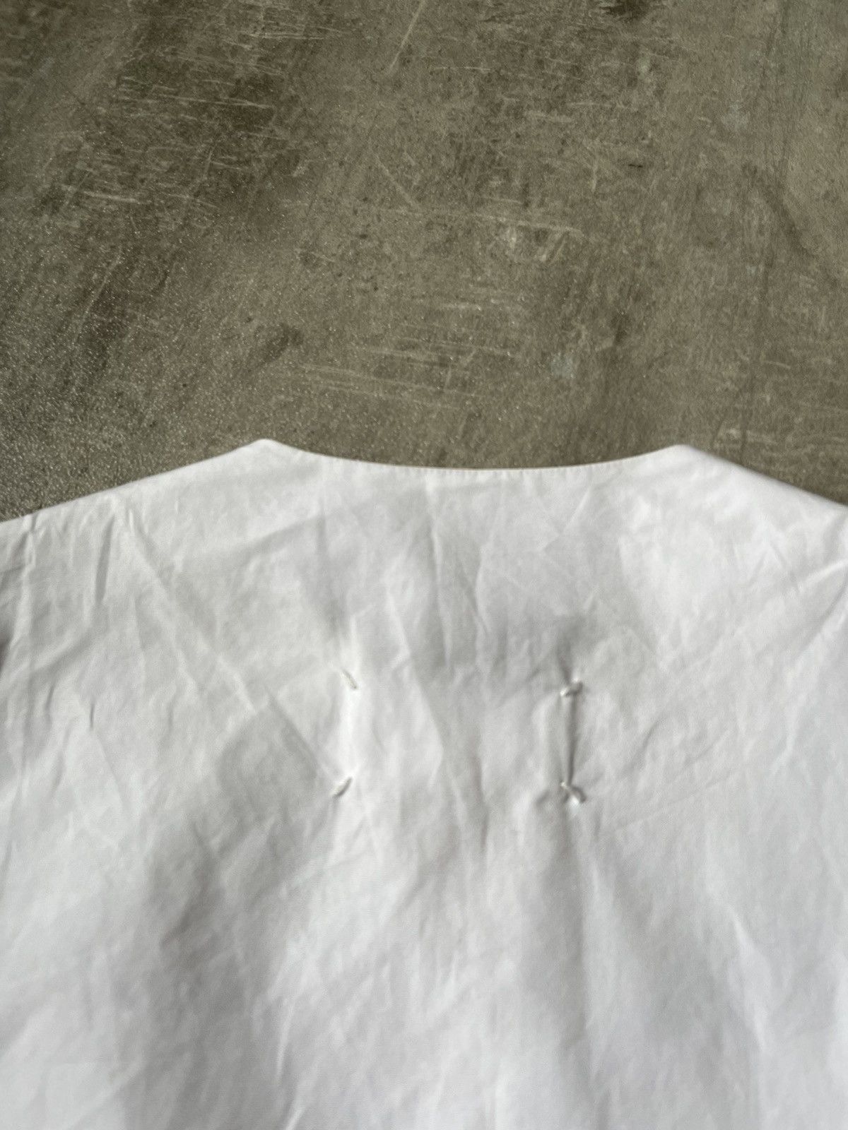 Maison Margiela Maison Margiela S/S 19 white shirt artisanal rare Size US M / EU 48-50 / 2 - 11 Thumbnail
