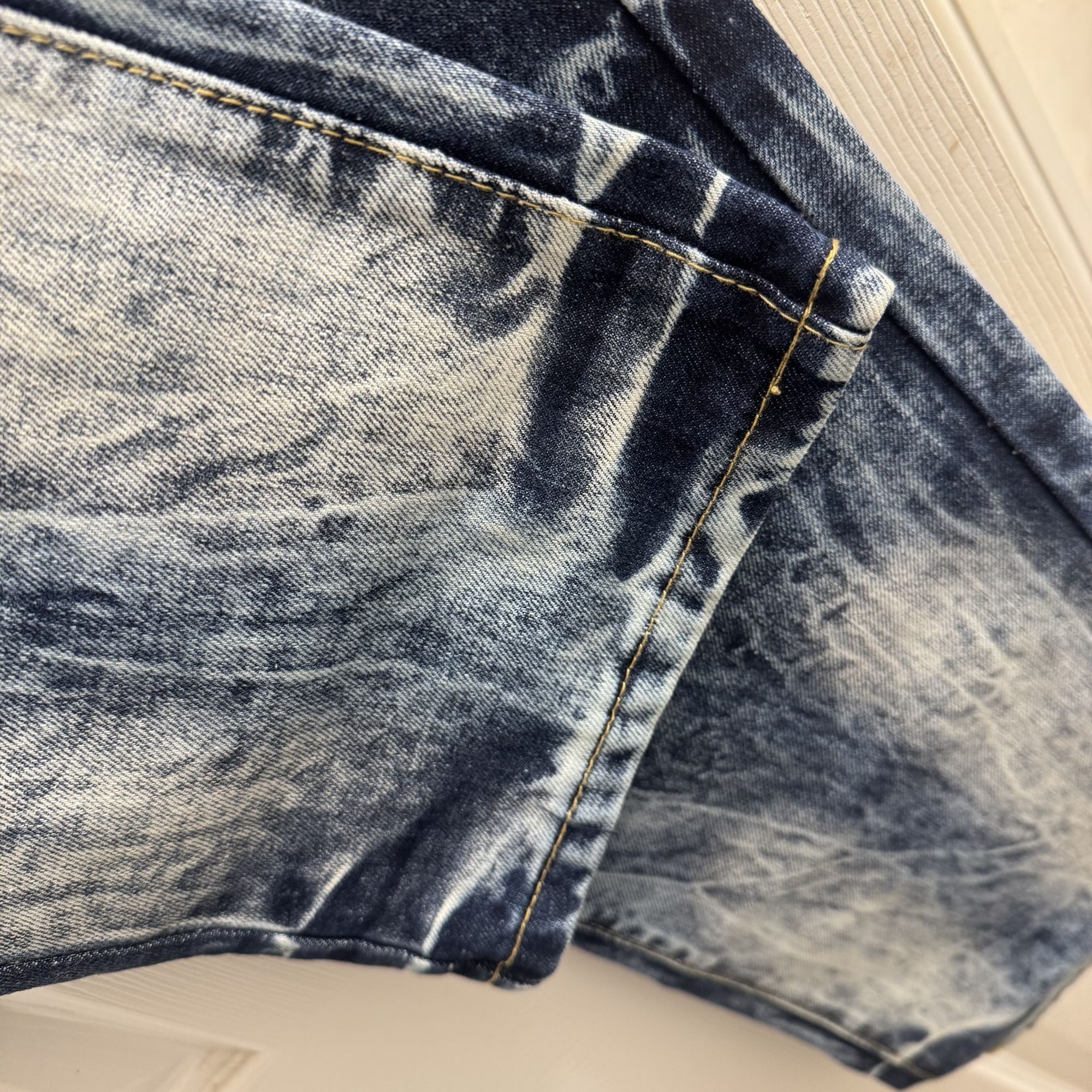 Maximilian Davis Max Milian Ripped Distressed Jean Mens 36/30 Size US 36 / EU 52 - 6 Thumbnail