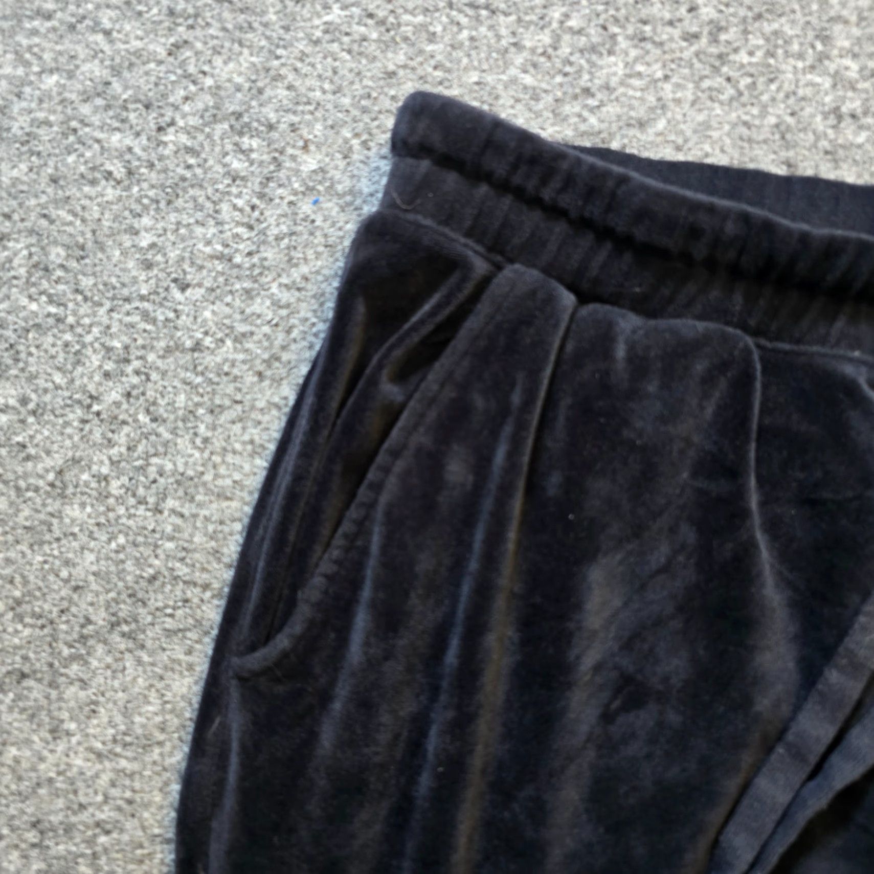 Velour Coolibar Pants Womens Large Black Velour Joggers Pull On UPF Capsule Casual Size 36" / US 14 / IT 50 - 3 Thumbnail