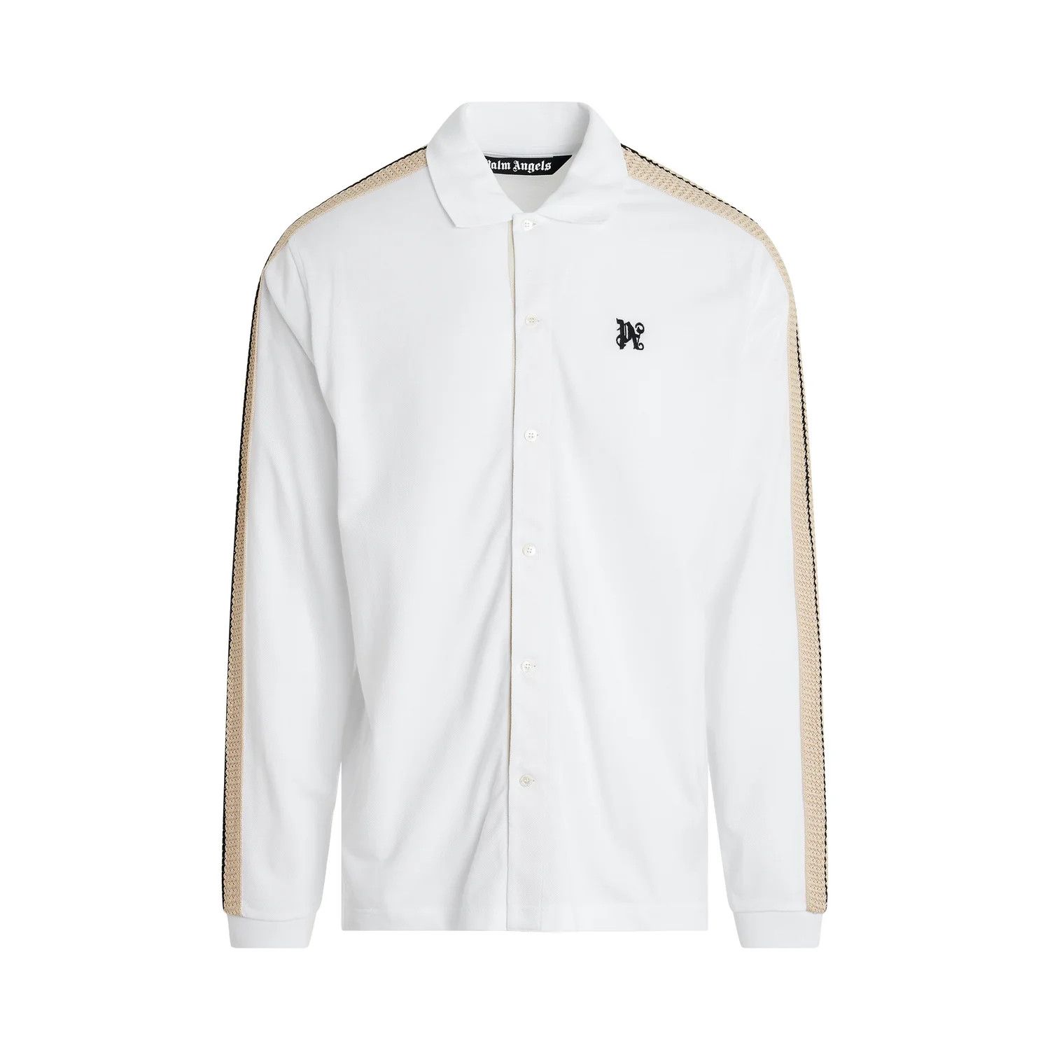 Palm Angels o1mris0824 Polos in White Size US M / EU 48-50 / 2 - 1 Thumbnail