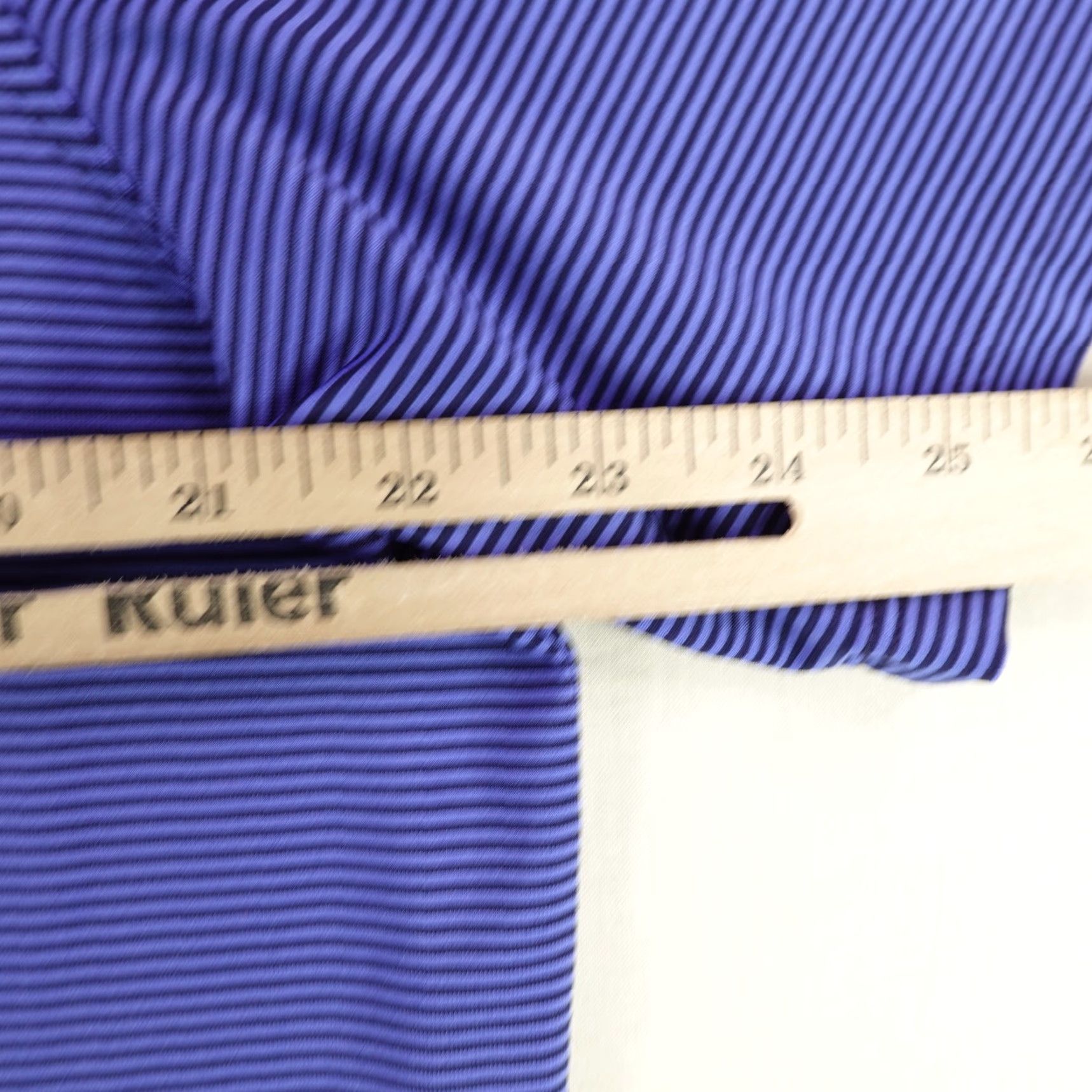 Vintage Greyson Polo Shirt Mens Large Blue Stripes Golf Performance Flex Short Sleeve Size US L / EU 52-54 / 3 - 6 Thumbnail