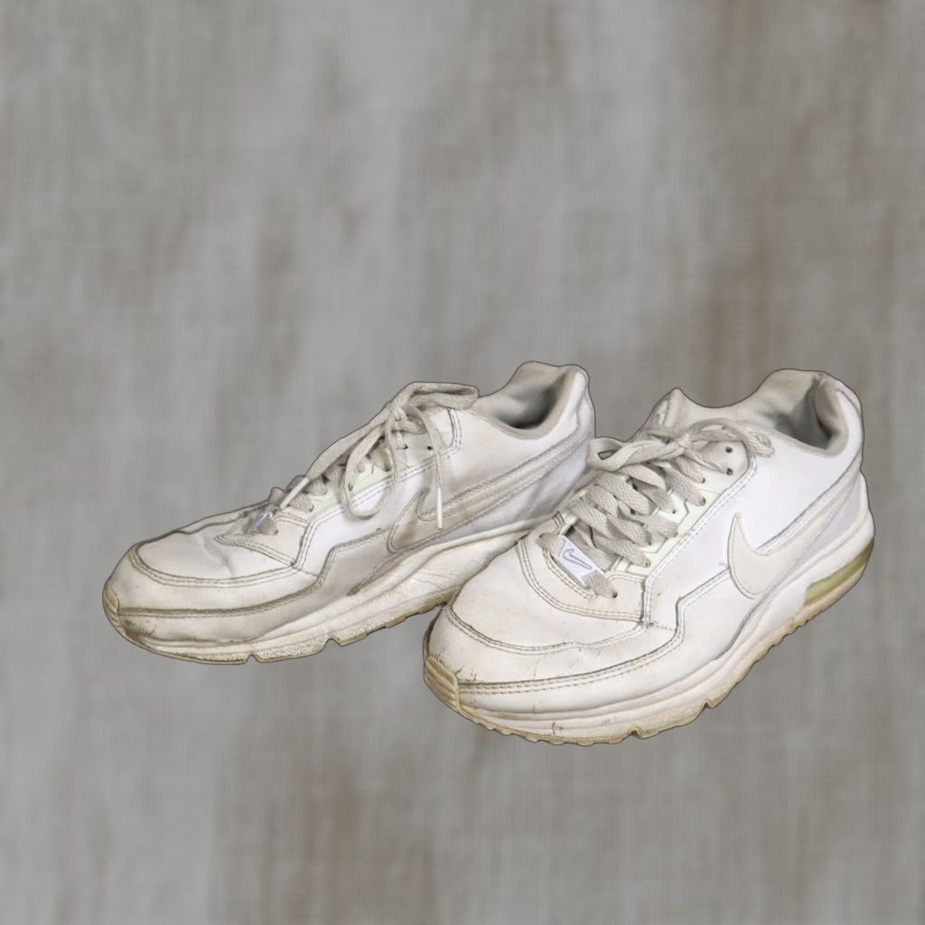 Nike Nike Air Max Running Shoes White 316376-111 Low Top Lace Up Sneakers Men's 9.5 Size US M / EU 48-50 / 2 - 1 Thumbnail