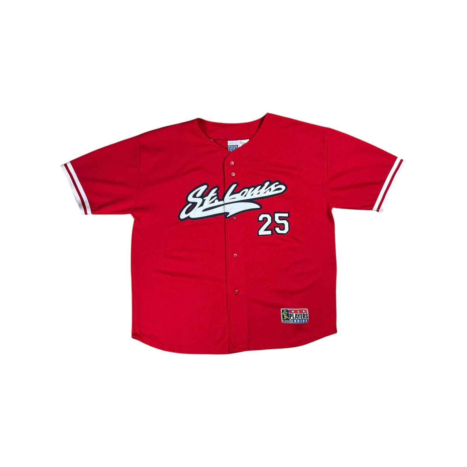 MLB × Vintage Vintage 90s St. Louis Cardinals Mark McGwire baseball jersey Size US XL / EU 56 / 4 - 1 Thumbnail
