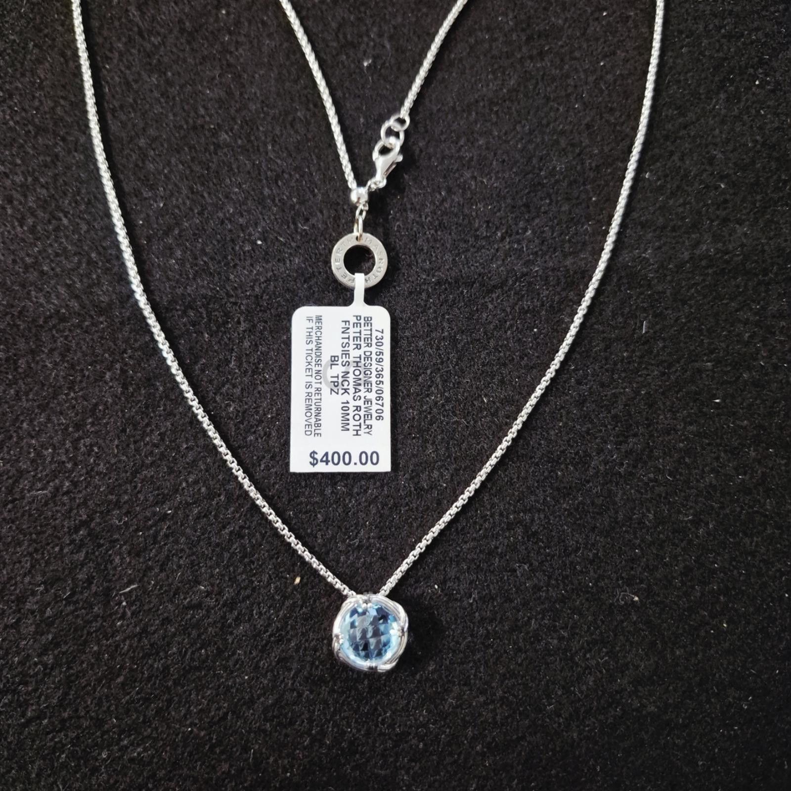 Other Peter Thomas Roth Citrine Necklace in Sterling Silver - 10mm Size ONE SIZE - 4 Thumbnail