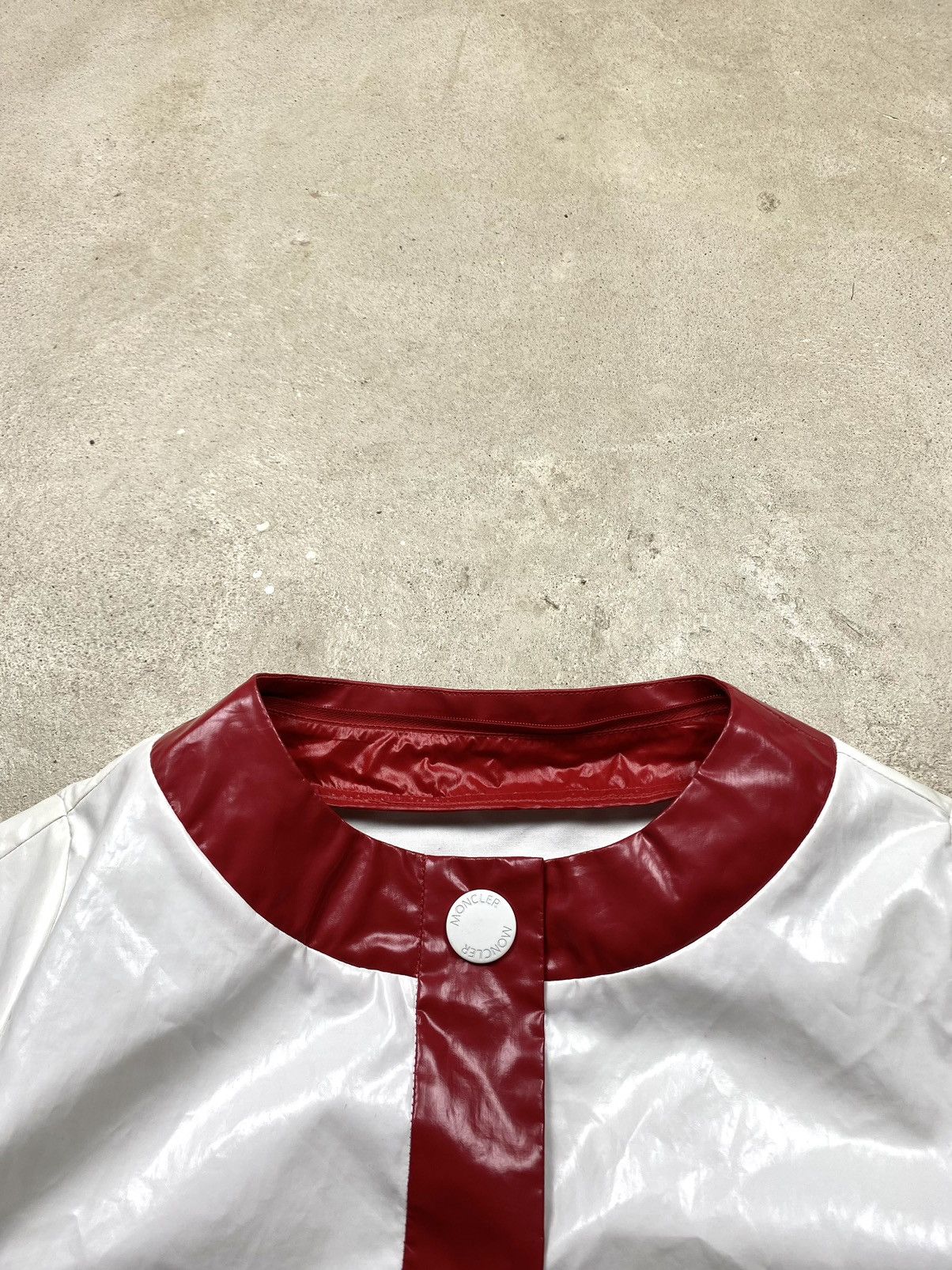 Other Very Rare! Vintage Moncler Rain Jacket Polyurethan Size S / US 4 / IT 40 - 6 Thumbnail