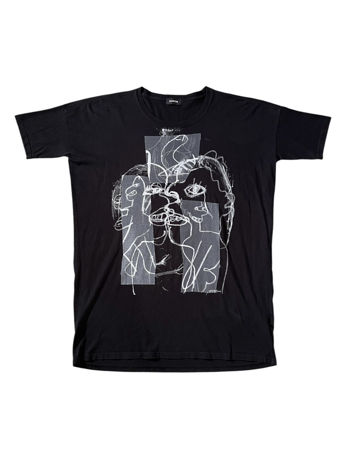 CABANE de ZUCCa × Issey Miyake × Zucca Vintage Zucca Oversized Art Tshirt Size US L / EU 52-54 / 3 - 1 Thumbnail