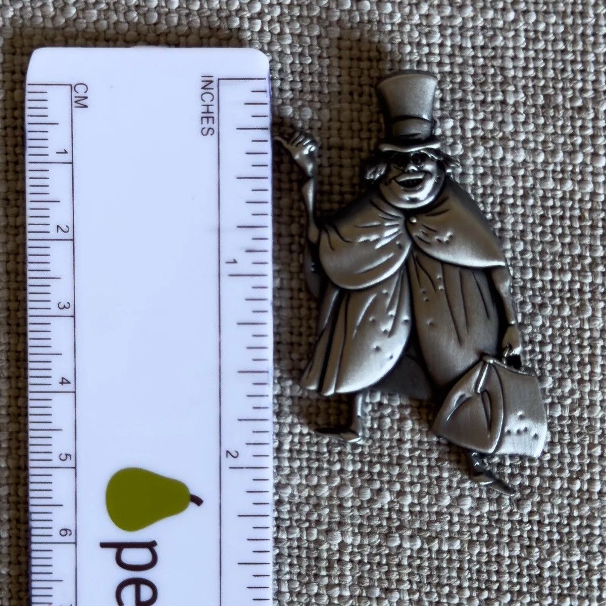 Disney Haunted Mansion Hitchhiking Ghosts Metal Series Phineas Size ONE SIZE - 6 Thumbnail